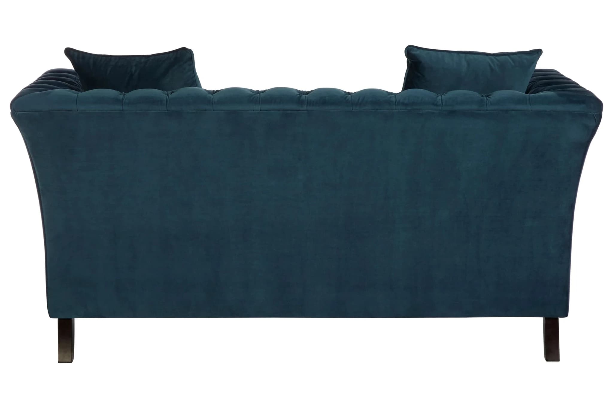 Sabrina Midnight Blue Velvet 2 Seat Sofa - Seating, photo 2 of 7