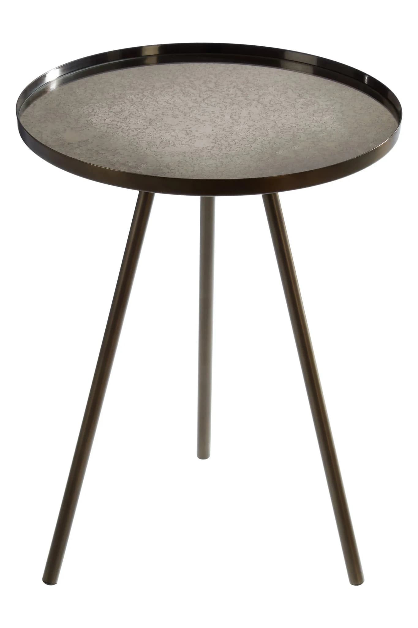 Corra Black Finish Side Table - Tables, photo 2 of 3