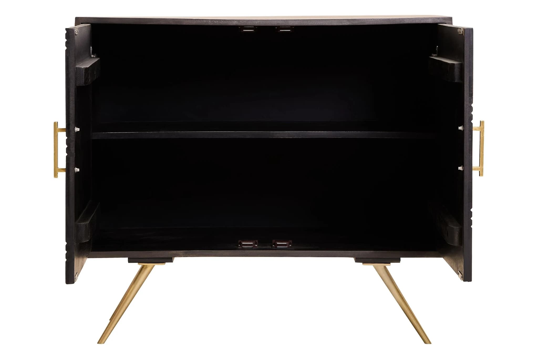 Surat 2 Door Mango Wood Sideboard - Bookcases & shelving, photo 5 of 8