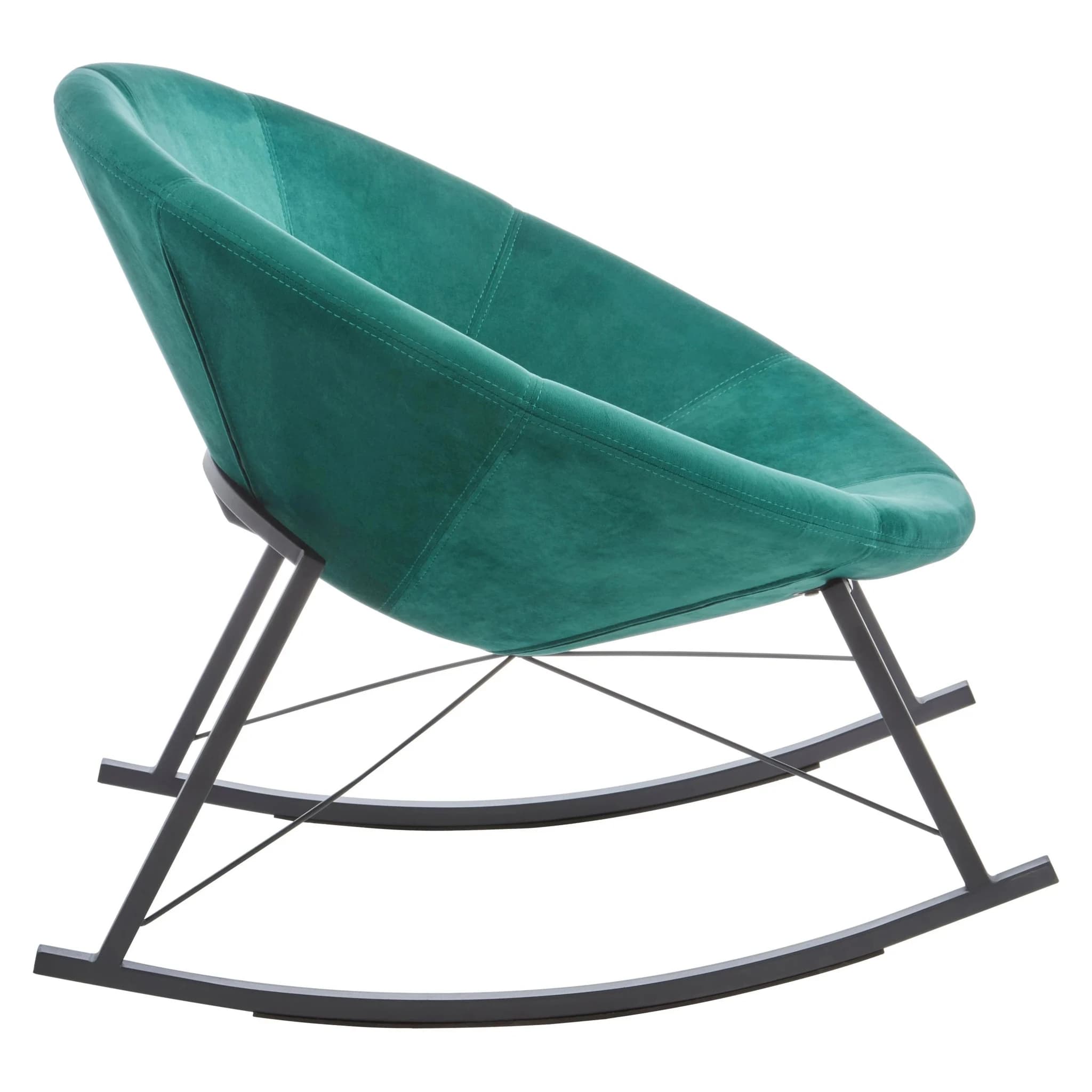 Arto Green Conic Rocking Chair - Seating, photo 3 of 6