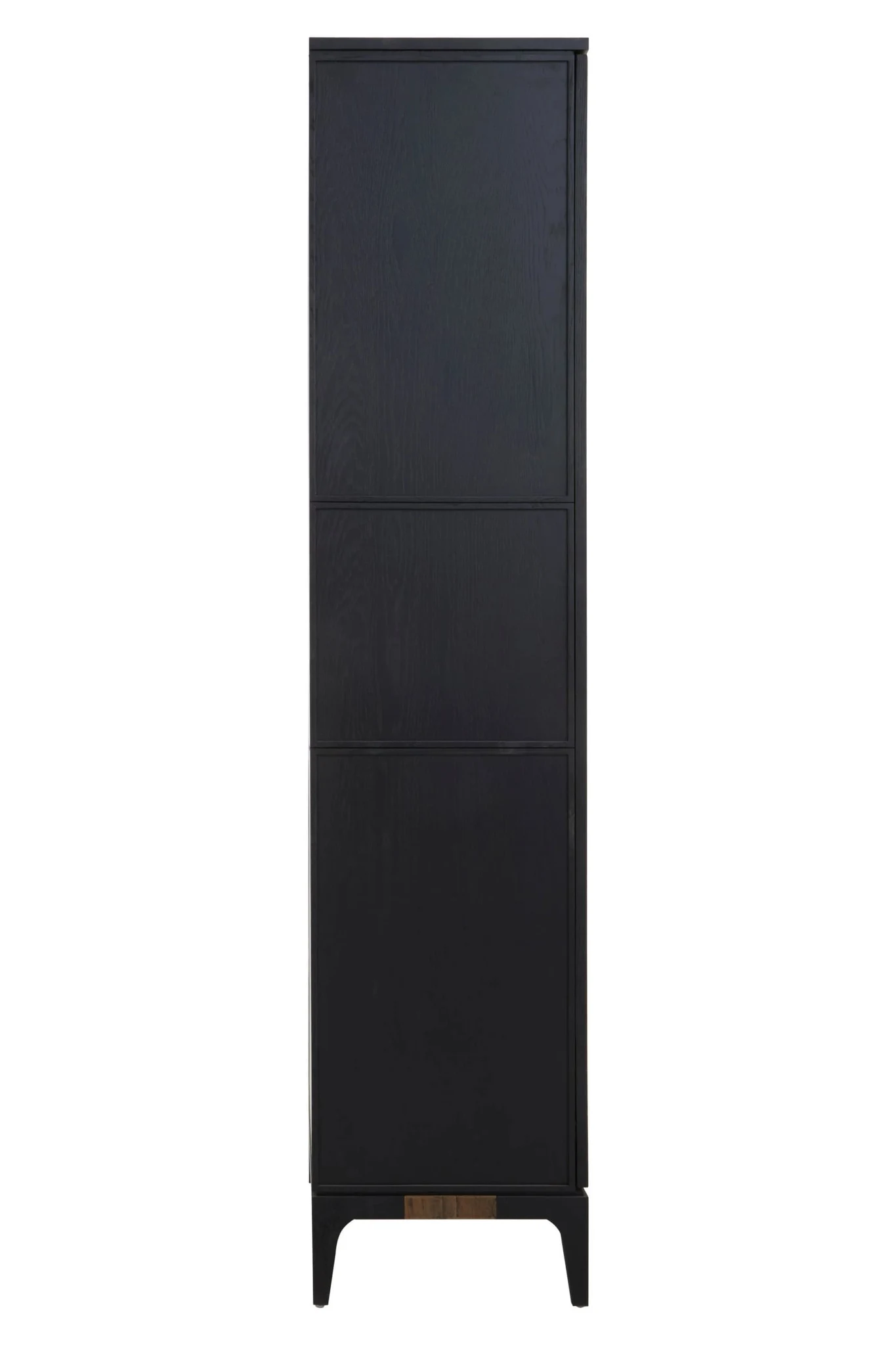Salvar Black and Natural Oak Wood Tall Cabinet - Bookcases & shelving, photo 4 of 8