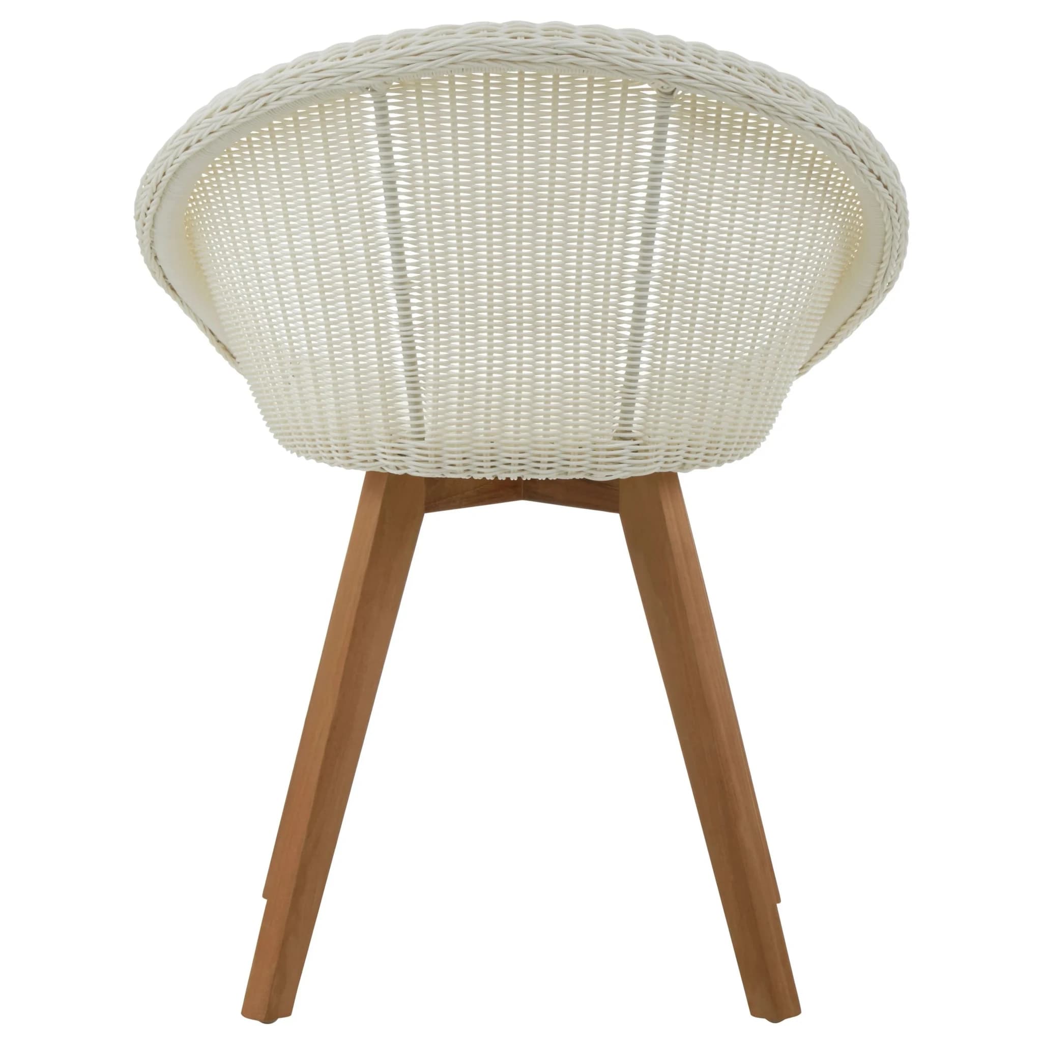 Lovina White Rattan Effect Dining Chair - Seating, photo 2 of 7