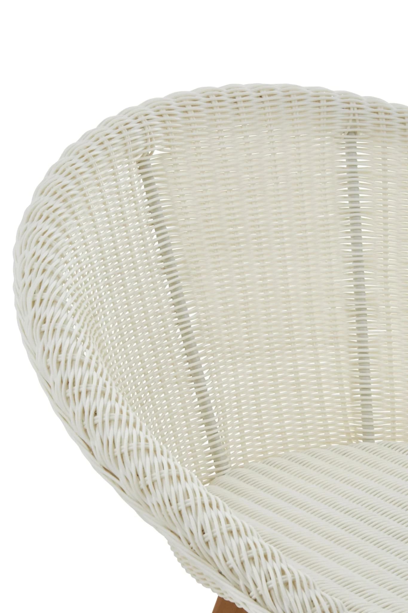 Lovina White Rattan Effect Dining Chair - Seating, photo 7 of 7