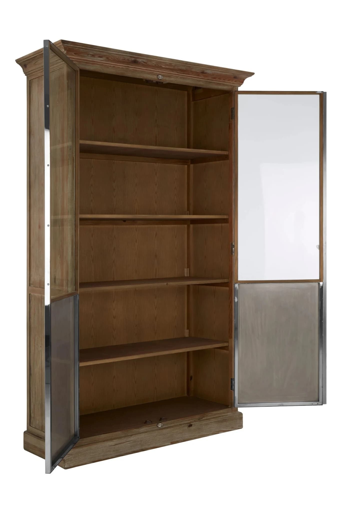 Richmond White Washed Pine Wood 2 Door Cabinet - Bookcases & shelving, photo 5 of 8