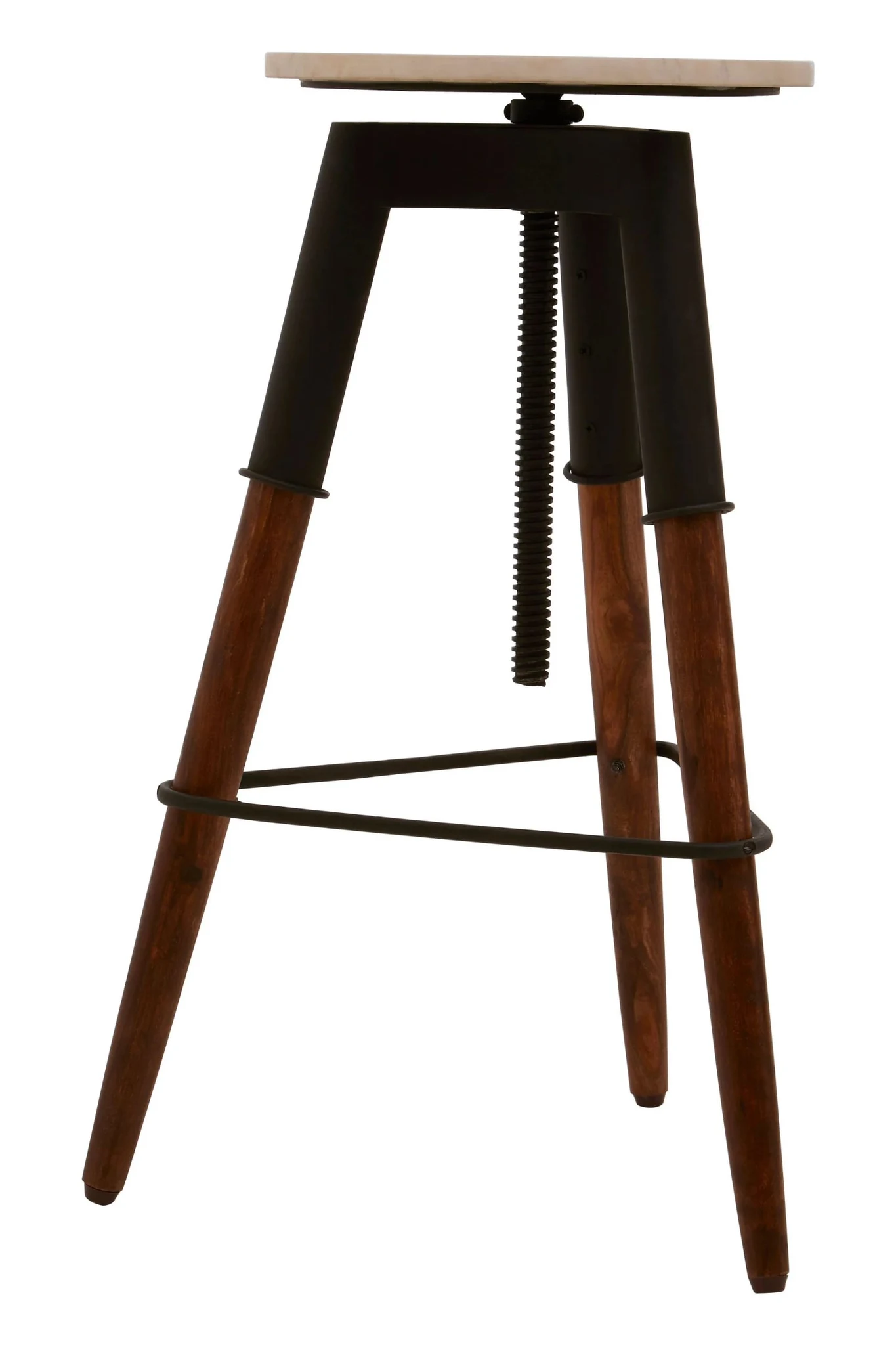 Vasco 3 Leg Bar Stool With Marble Top - Seating, photo 2 of 6