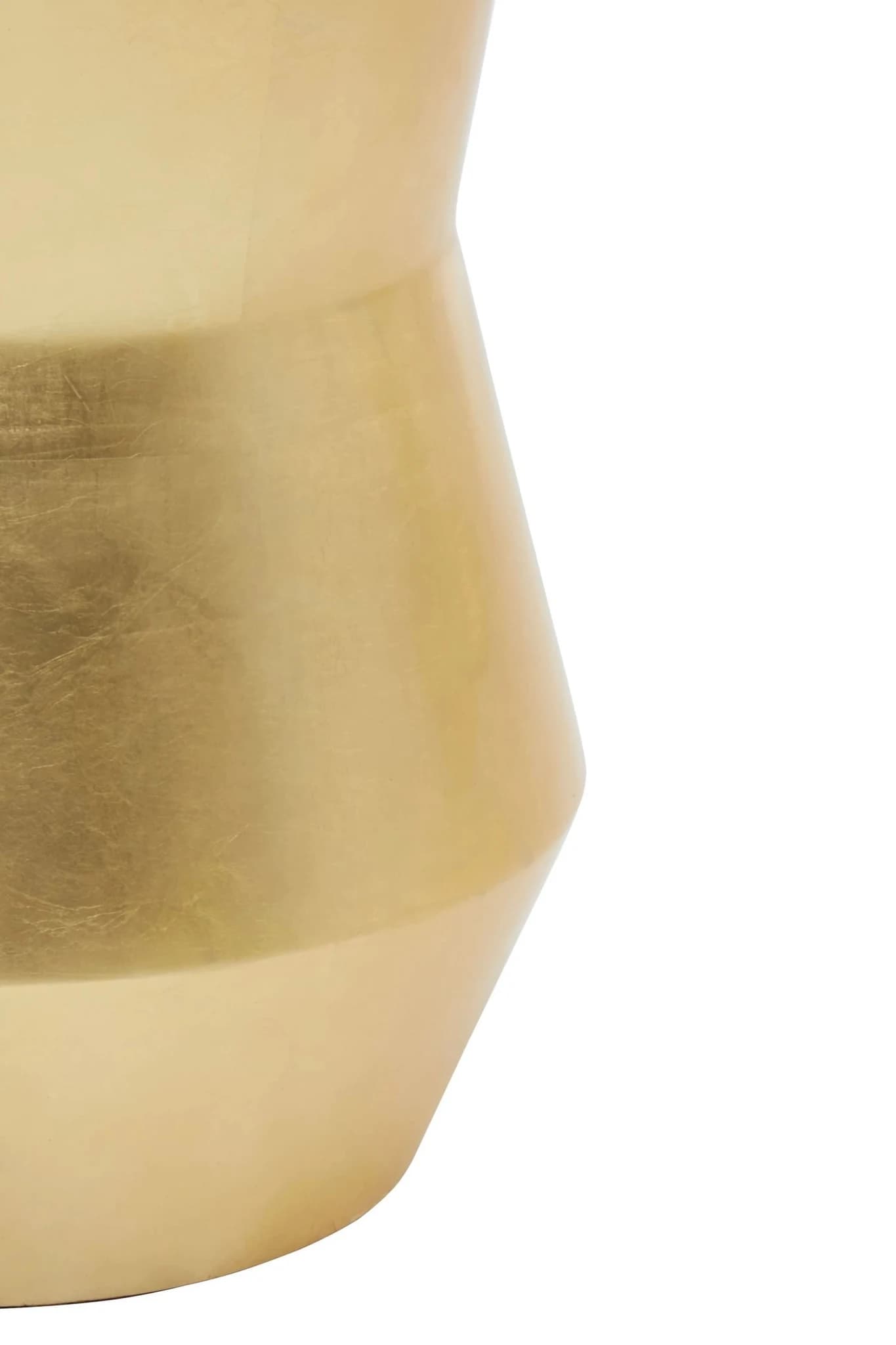 Lino Gold and Marble Drum Side Table - Tables, photo 6 of 7