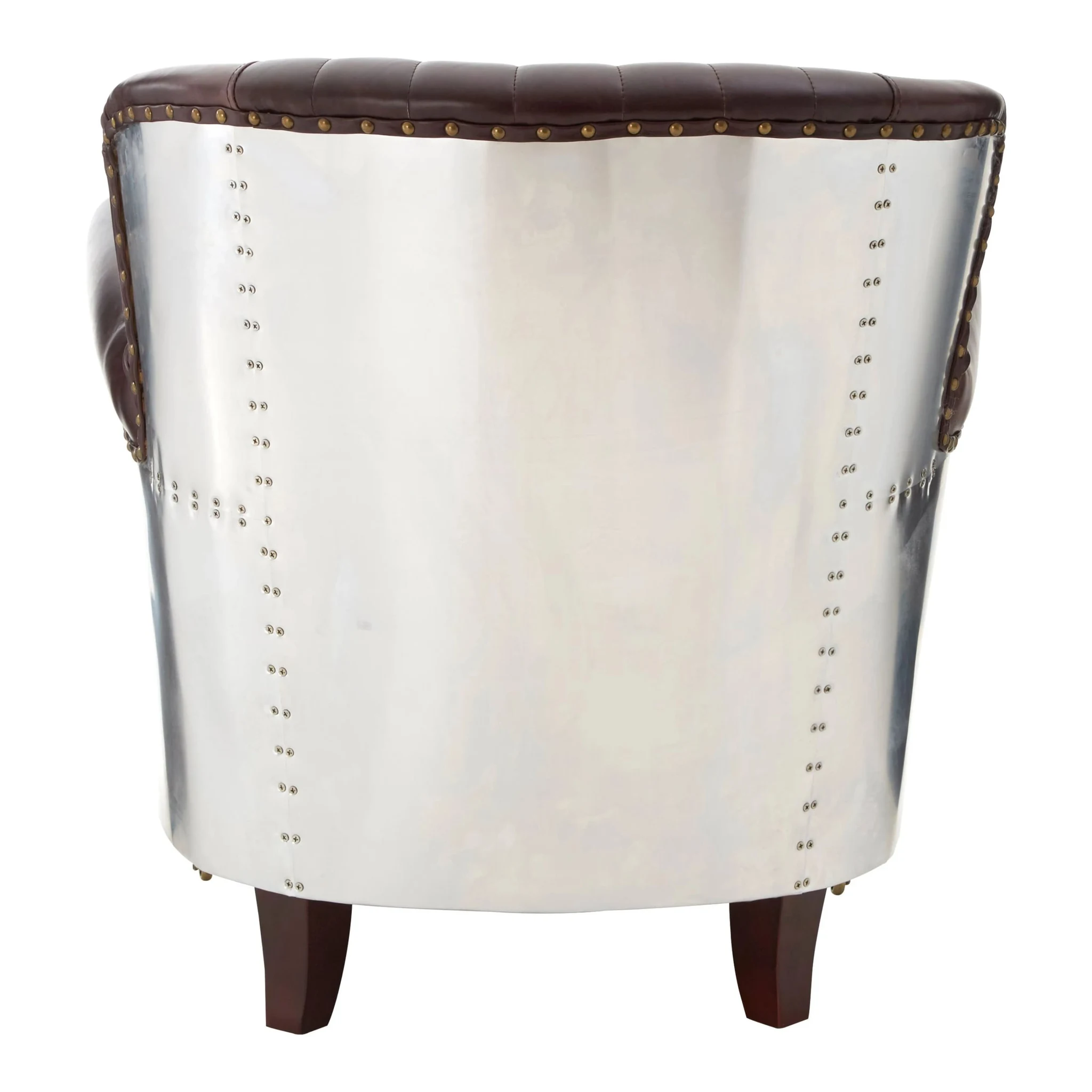 Victor Brown Leather Armchair - Seating, photo 2 of 8