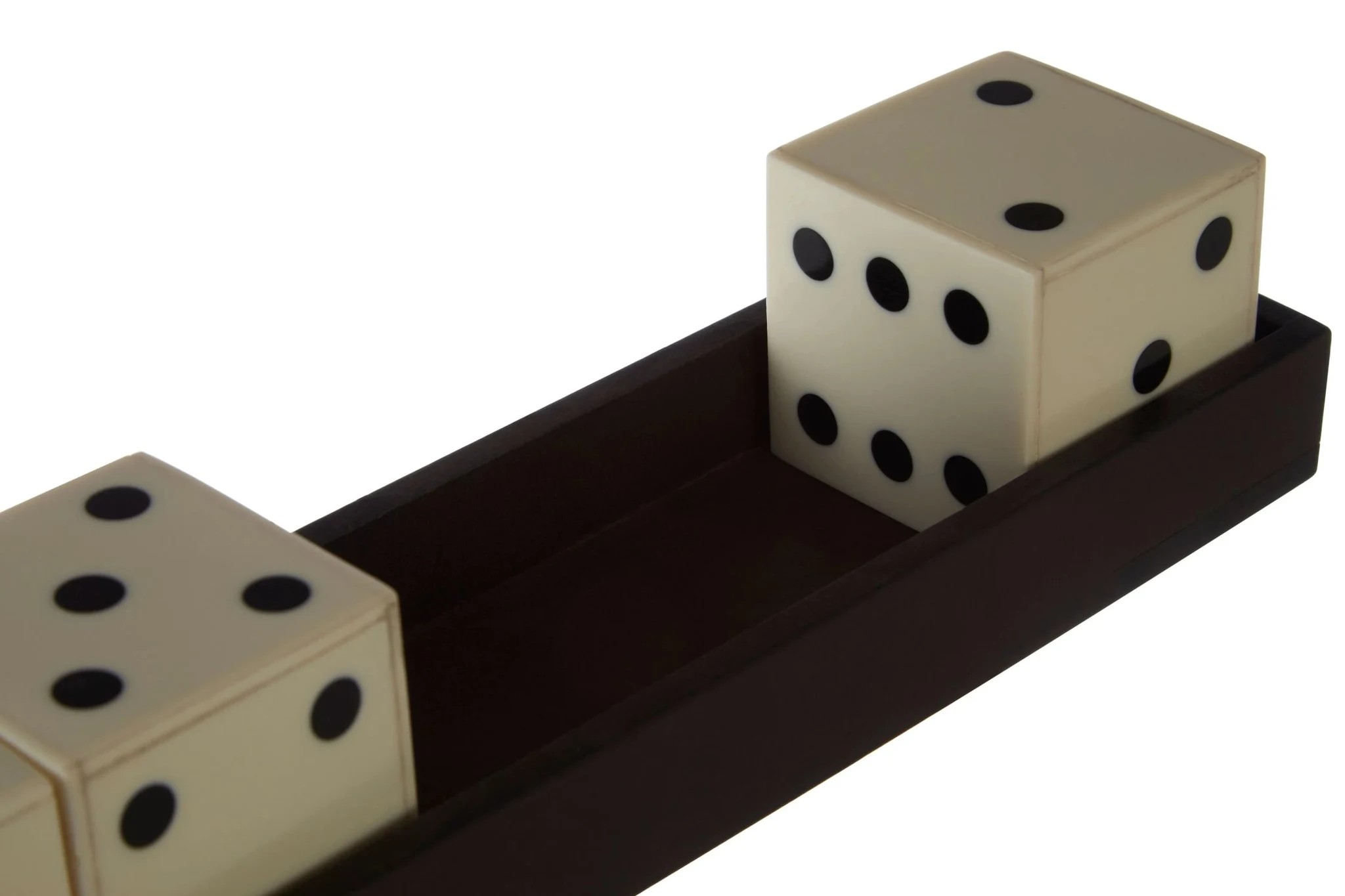 Churchill Games White and Black 5 Dice Set - Decorative, photo 3 of 3