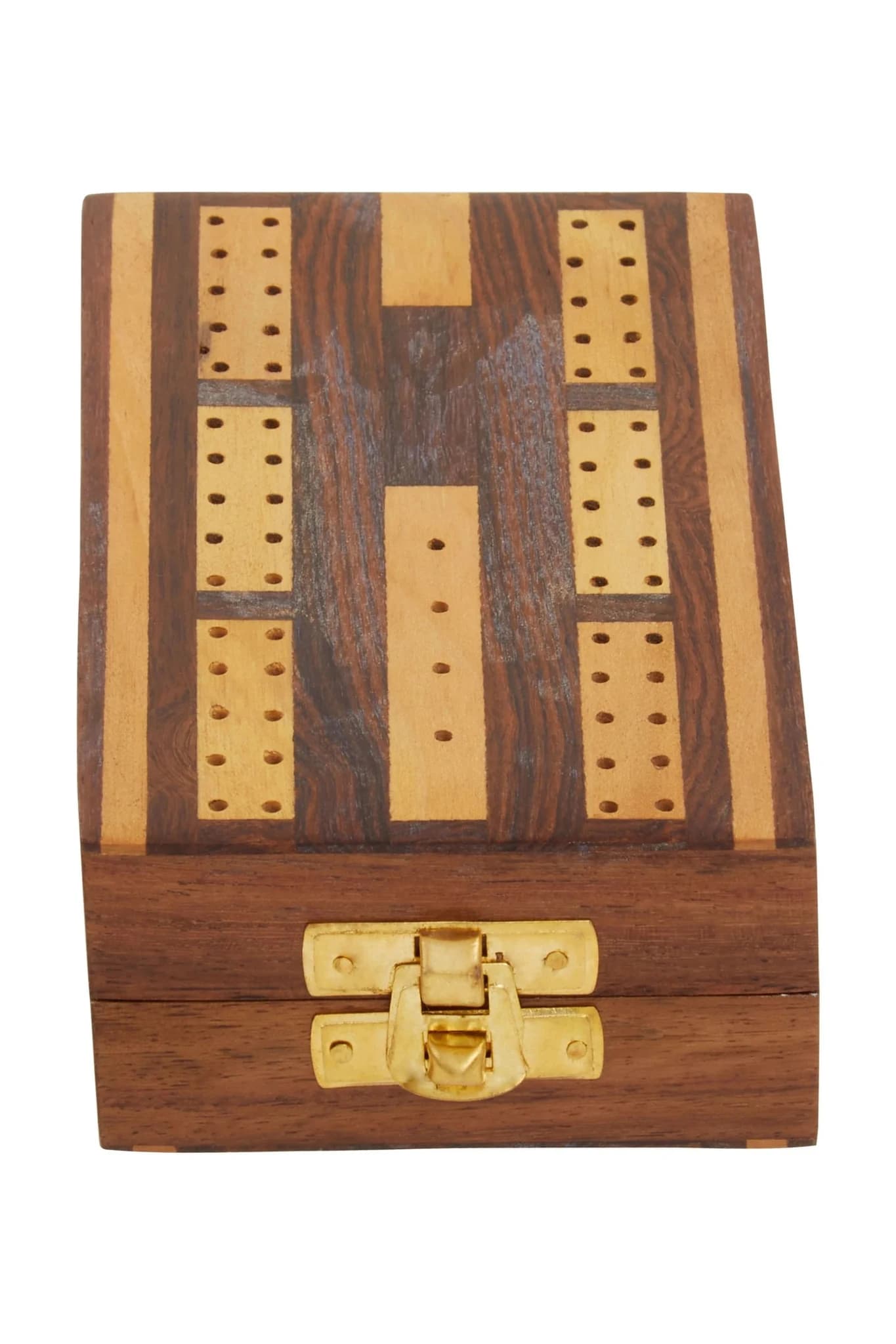 Churchill Games Sheesham Wood Cribbage Set - Decorative, photo 2 of 8