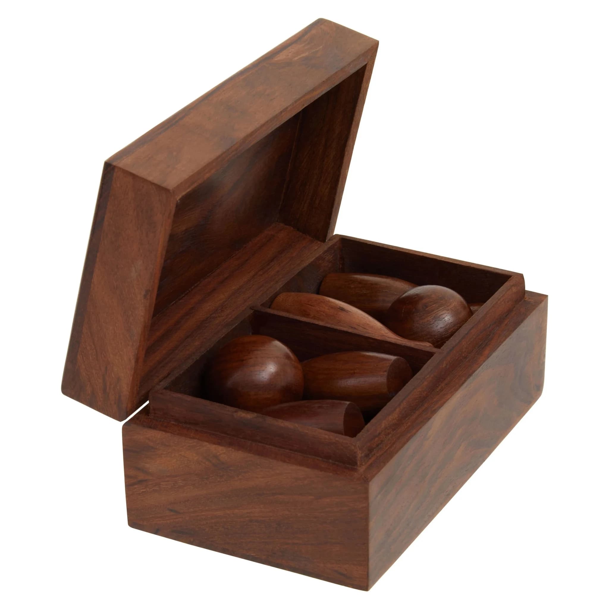 Churchill Games Sheesham Wood Skittles Set - Decorative, photo 4 of 8