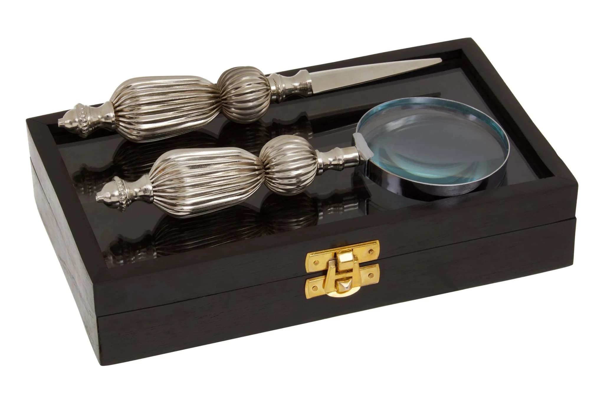 Churchill Magnifying Glass And Letter Opener With Box - Decorative, photo 2 of 8