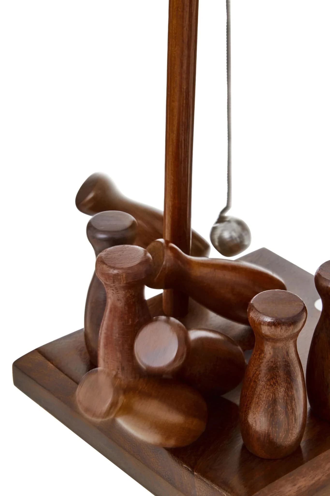Churchill Games Sheesham Wood Bar Skittle Set - Decorative, photo 3 of 6