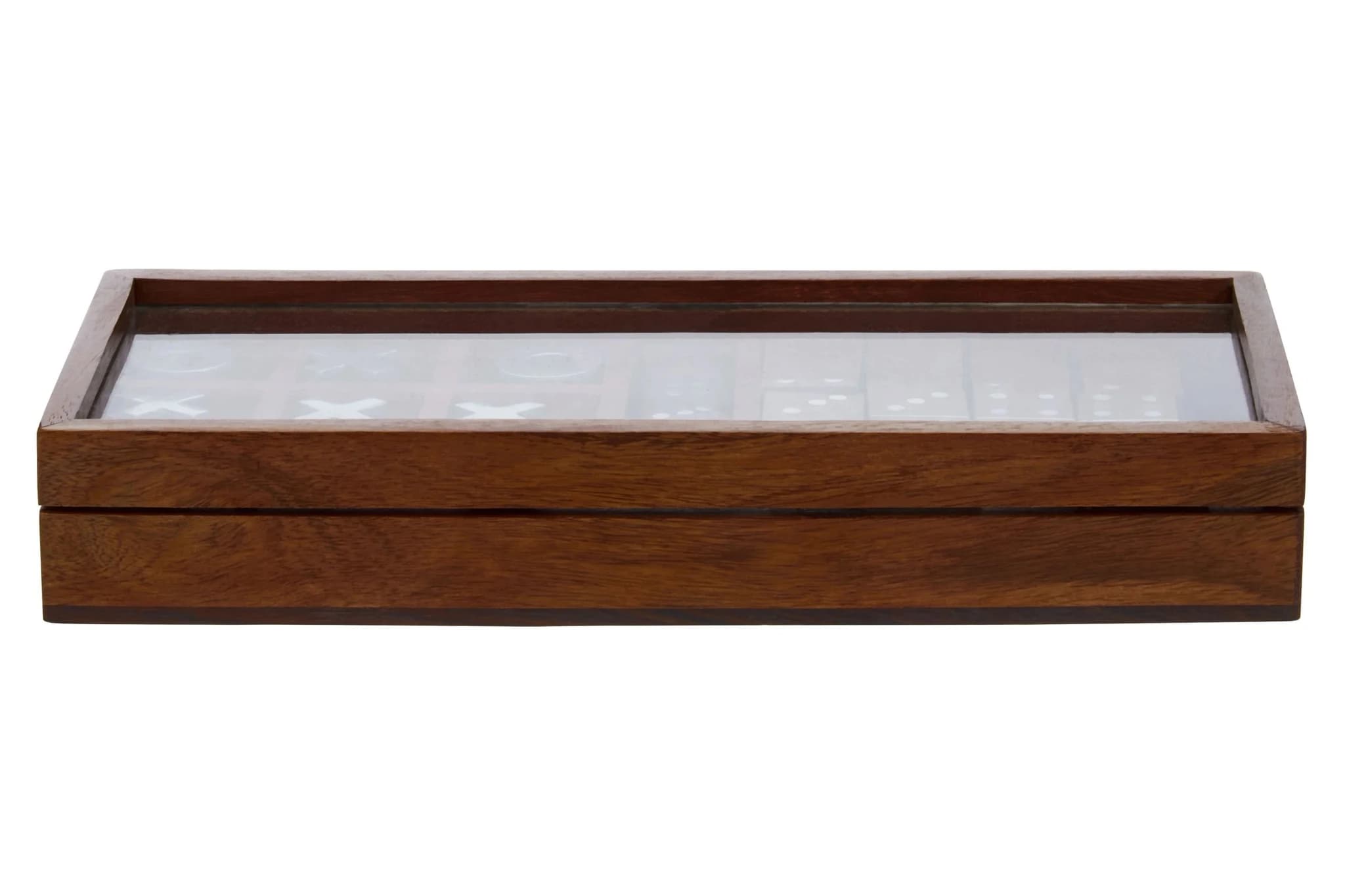 Churchill Games Brown Sheesham Wood Multi Game Set - Decorative, photo 2 of 4