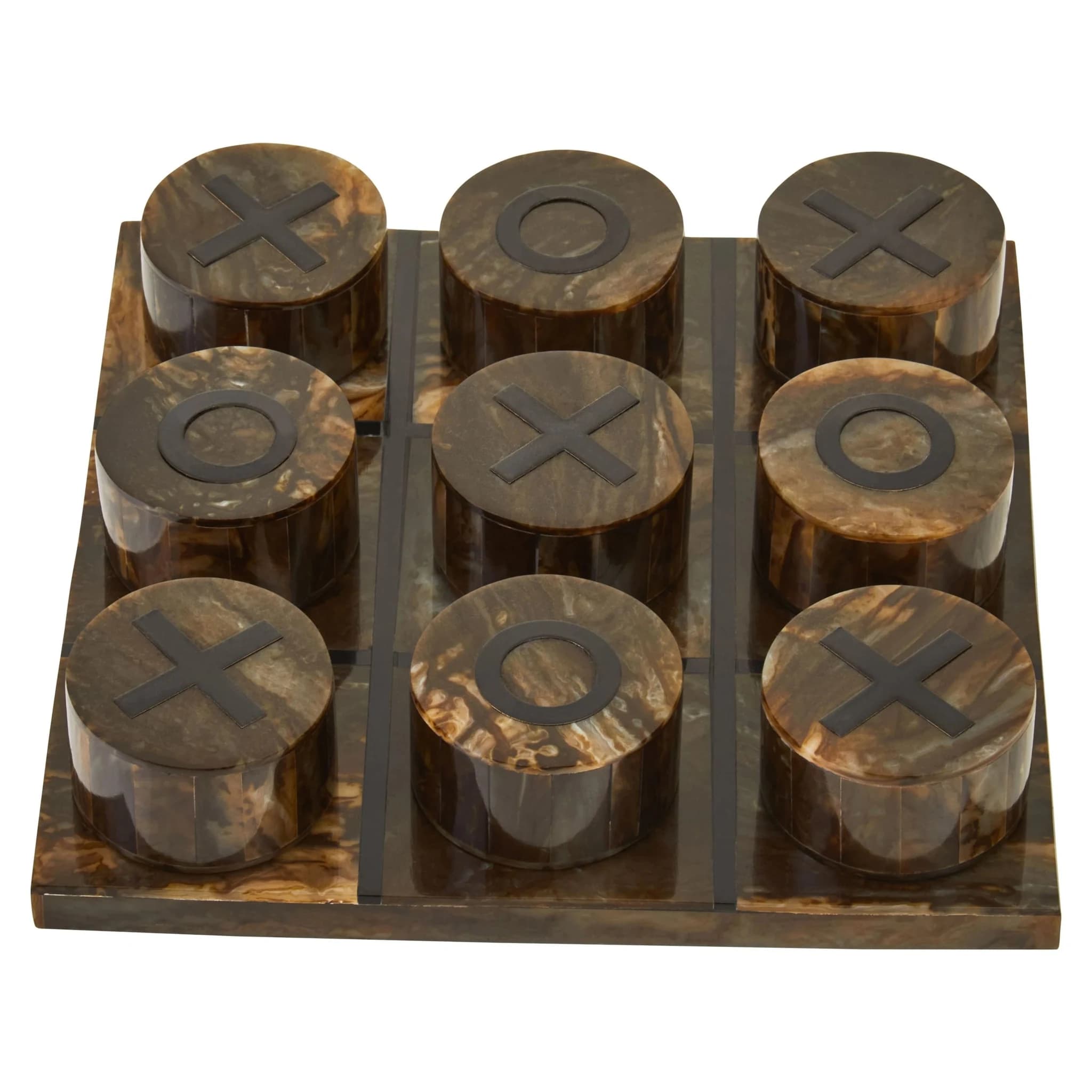 Churchill Games Brown and Black Finish Noughts And Crosses - Decorative, photo 4 of 8