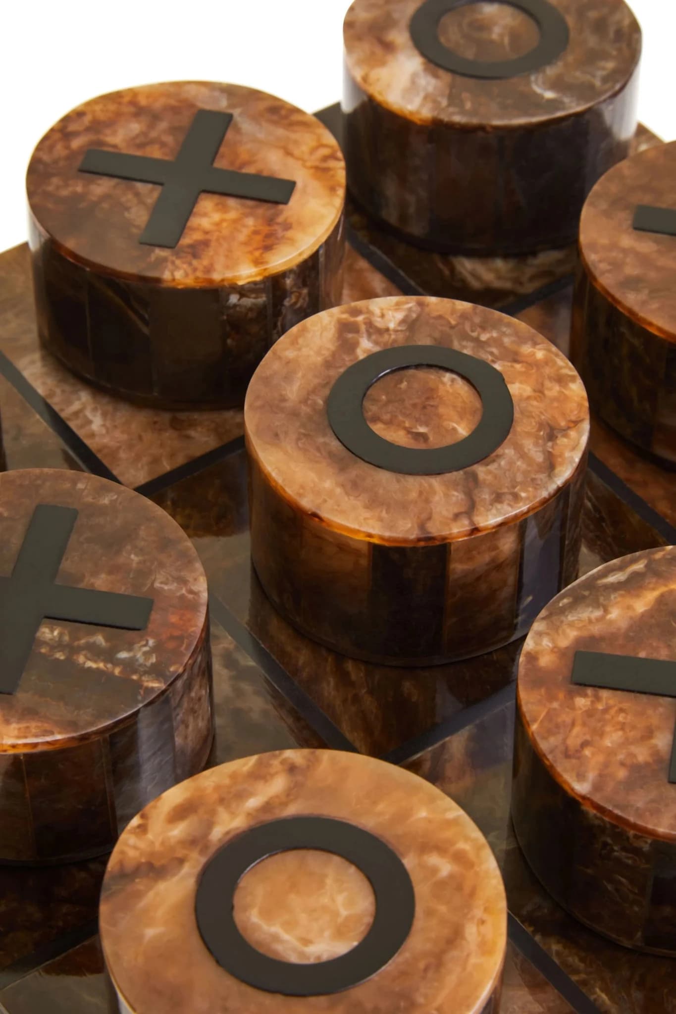 Churchill Games Brown and Black Finish Noughts And Crosses - Decorative, photo 8 of 8