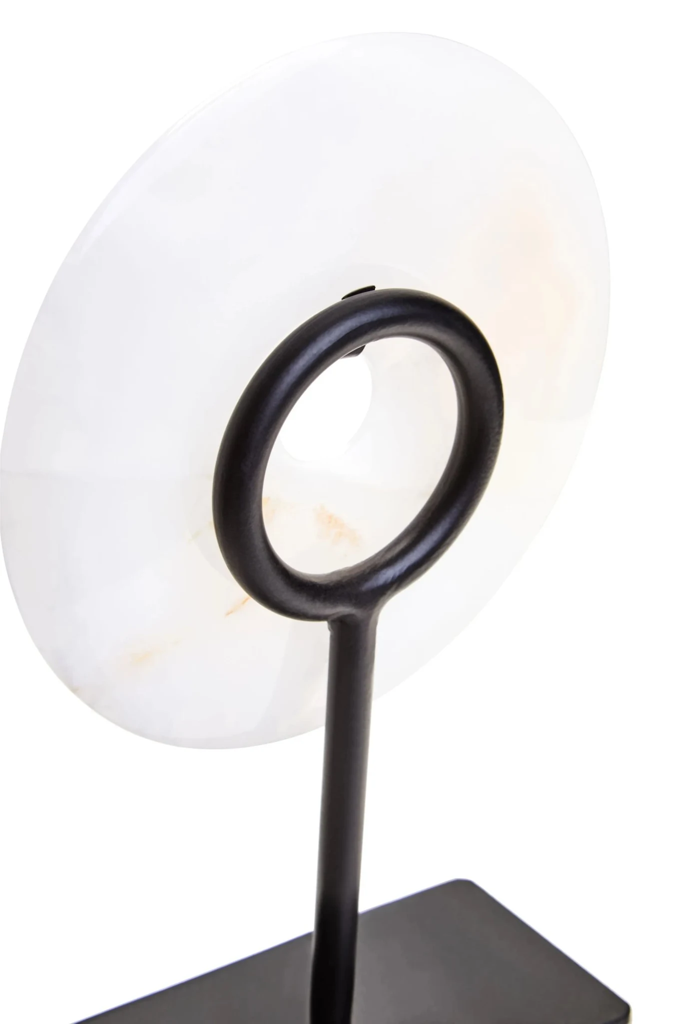 Oleena Extra Small Round Dia 15cm Onyx Disc Sculpture - Decorative, photo 8 of 8