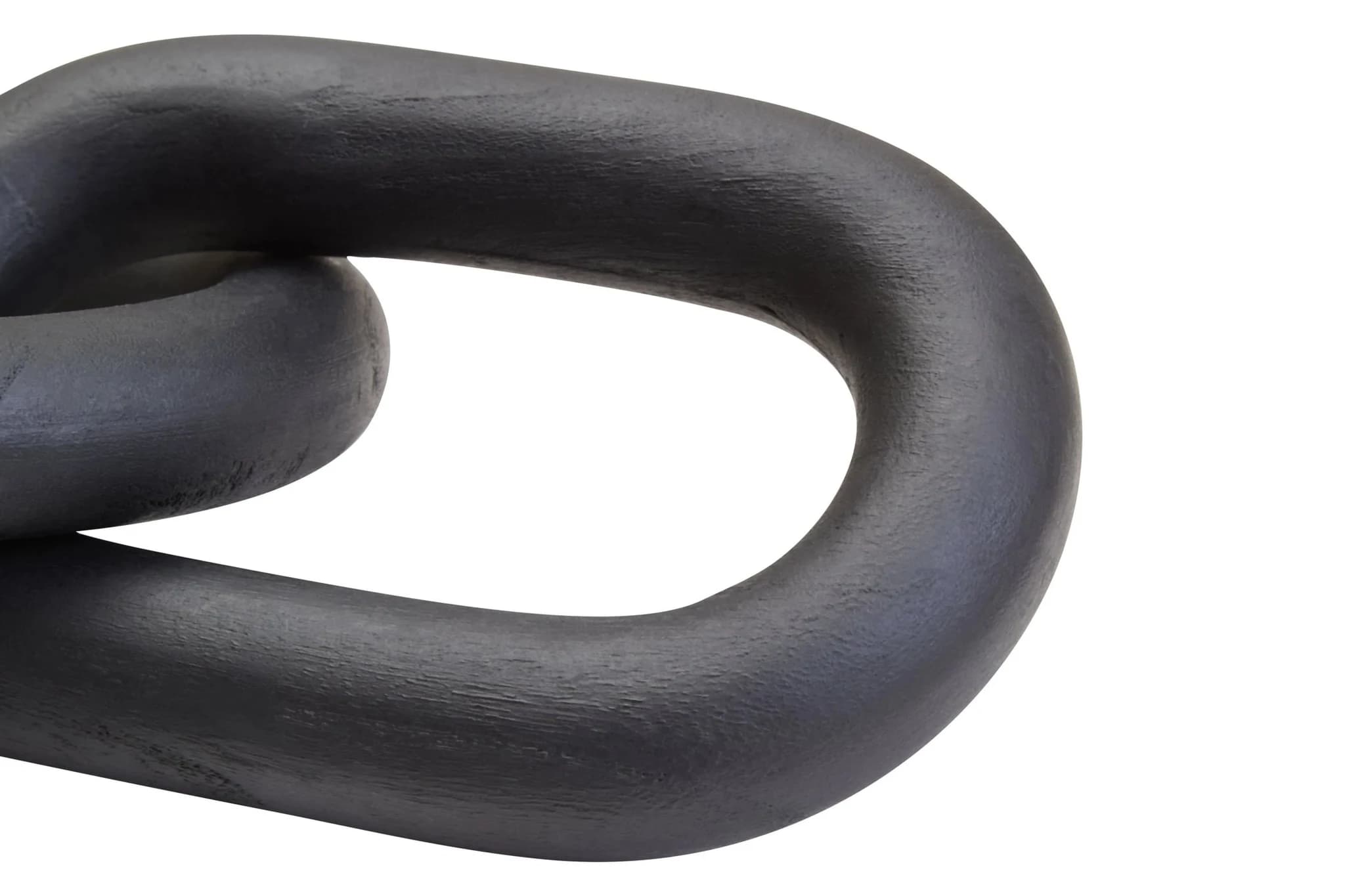 Cato Black Wood 2 Link Chain Decor - Decorative, photo 5 of 7