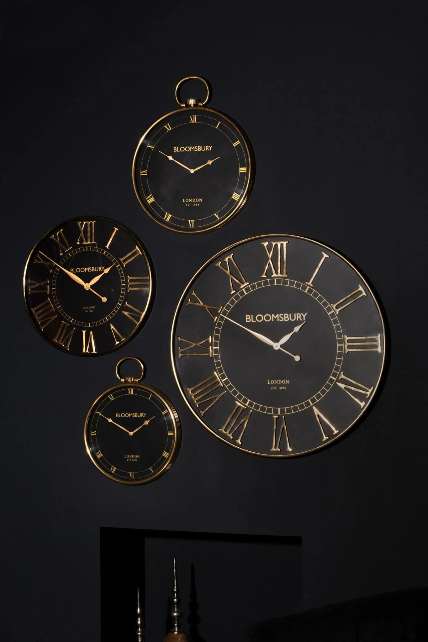 Mateo Pocket Watch Design Large Wall Clock - Decorative, photo 2 of 4