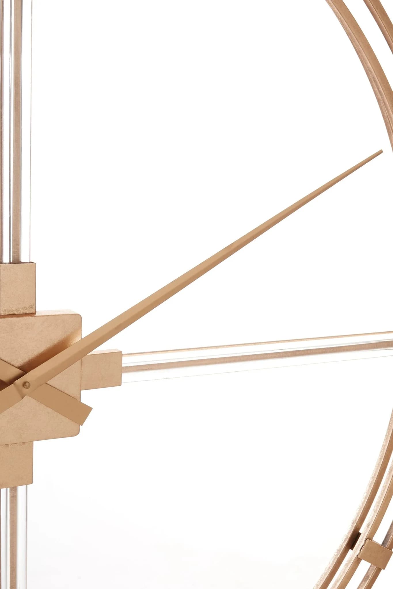 Beauly 110cm Dia Gold Finish Metal Wall Clock - Decorative, photo 5 of 5
