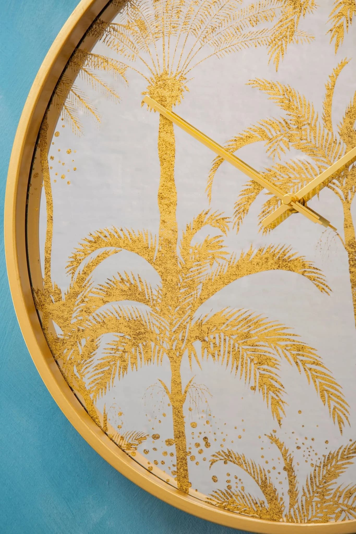 Celina 45cm Dia Botanical Wall Clock - Decorative, photo 2 of 8
