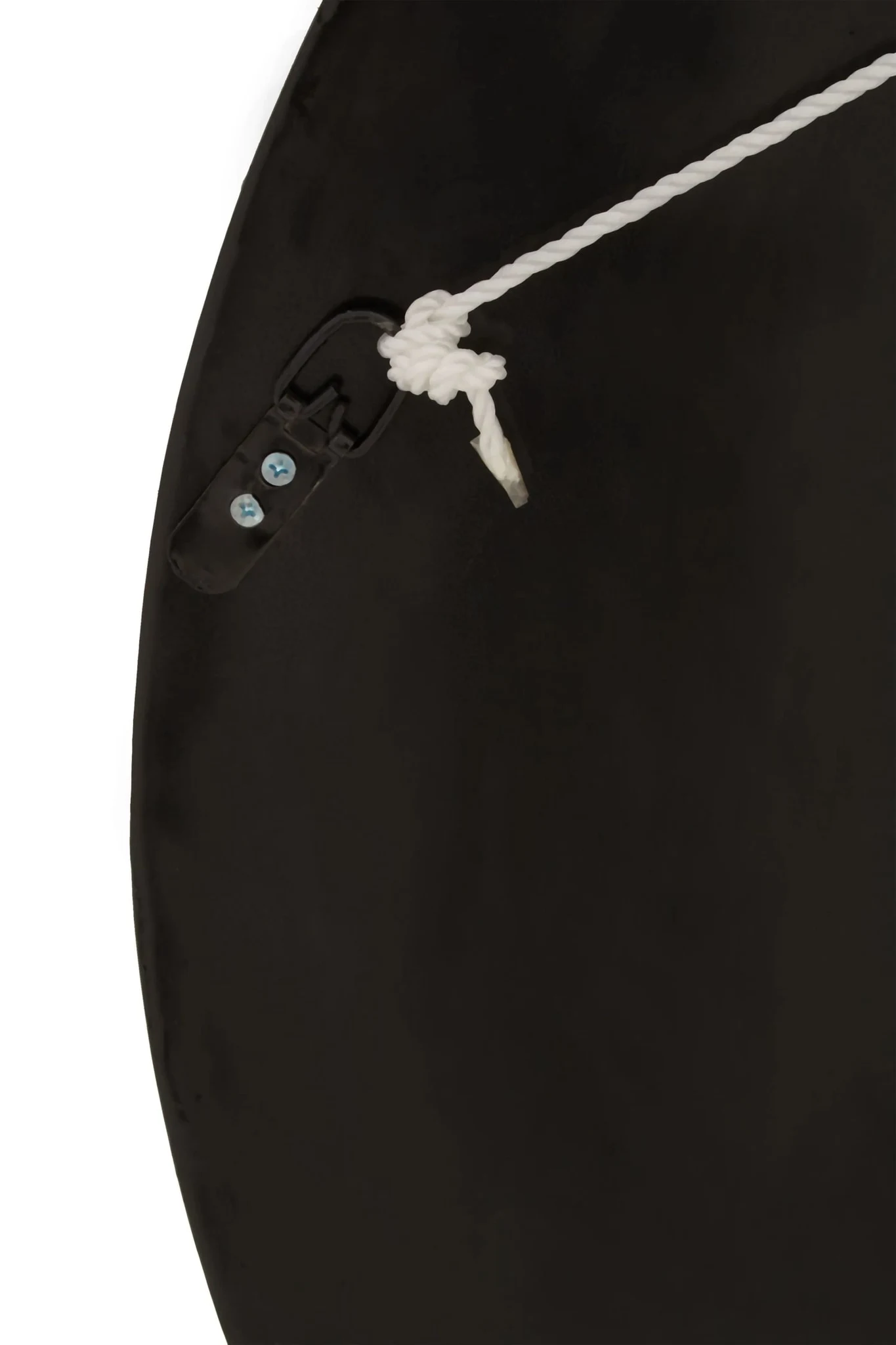 Palu 75cm Dia Black and Natural Shell Wall Clock - Decorative, photo 4 of 7