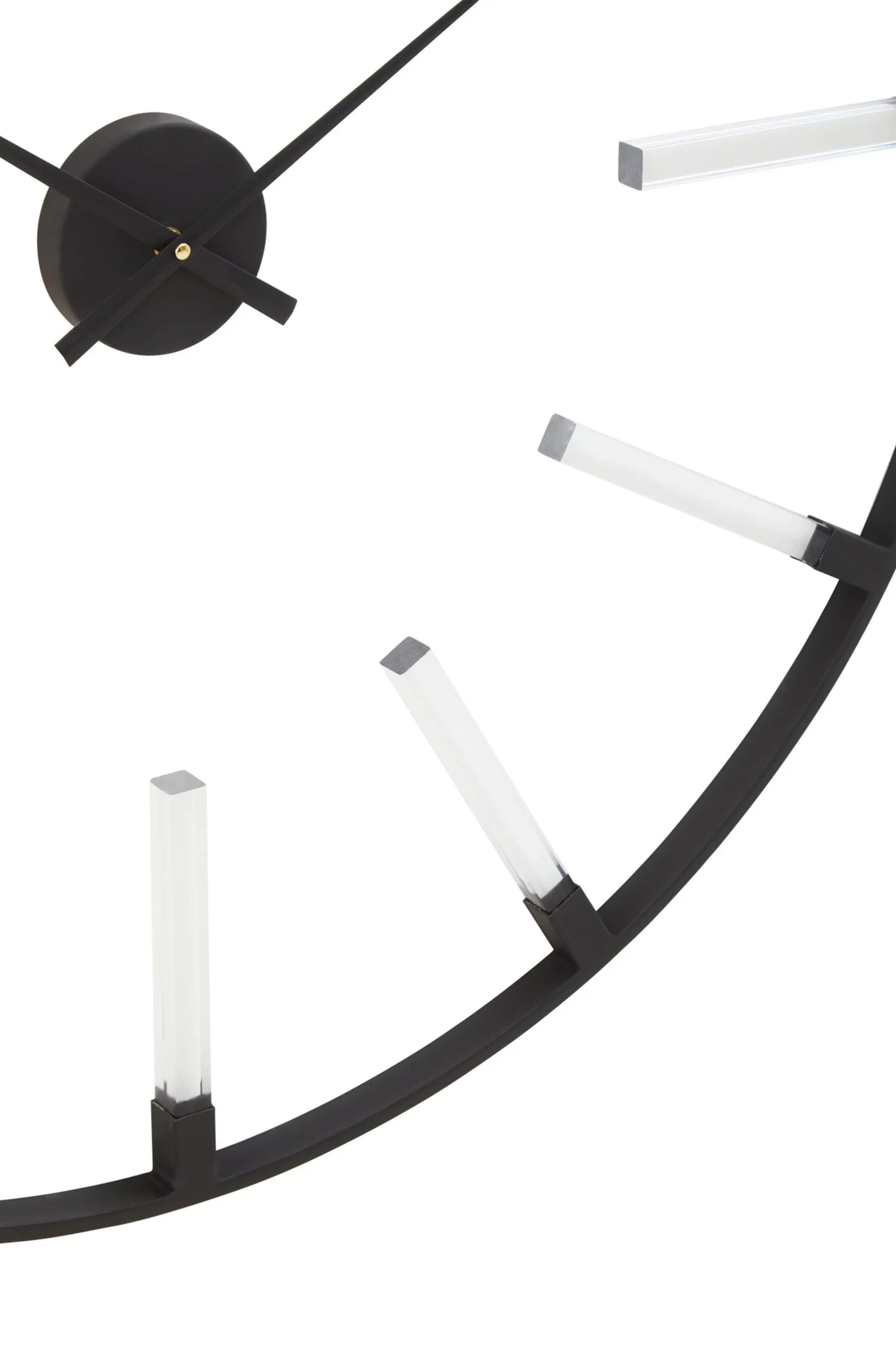 Beauly Black Finish Metal Wall Clock - Decorative, photo 7 of 7