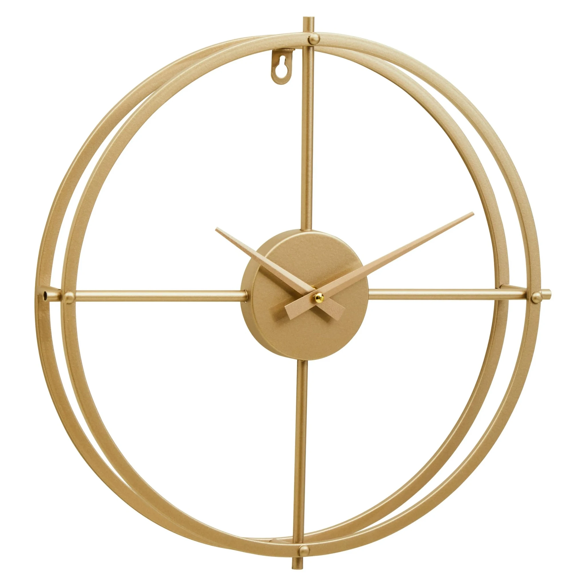 Kent 40cm Dia Small Gold Finish Wall Clock - Decorative, photo 6 of 8