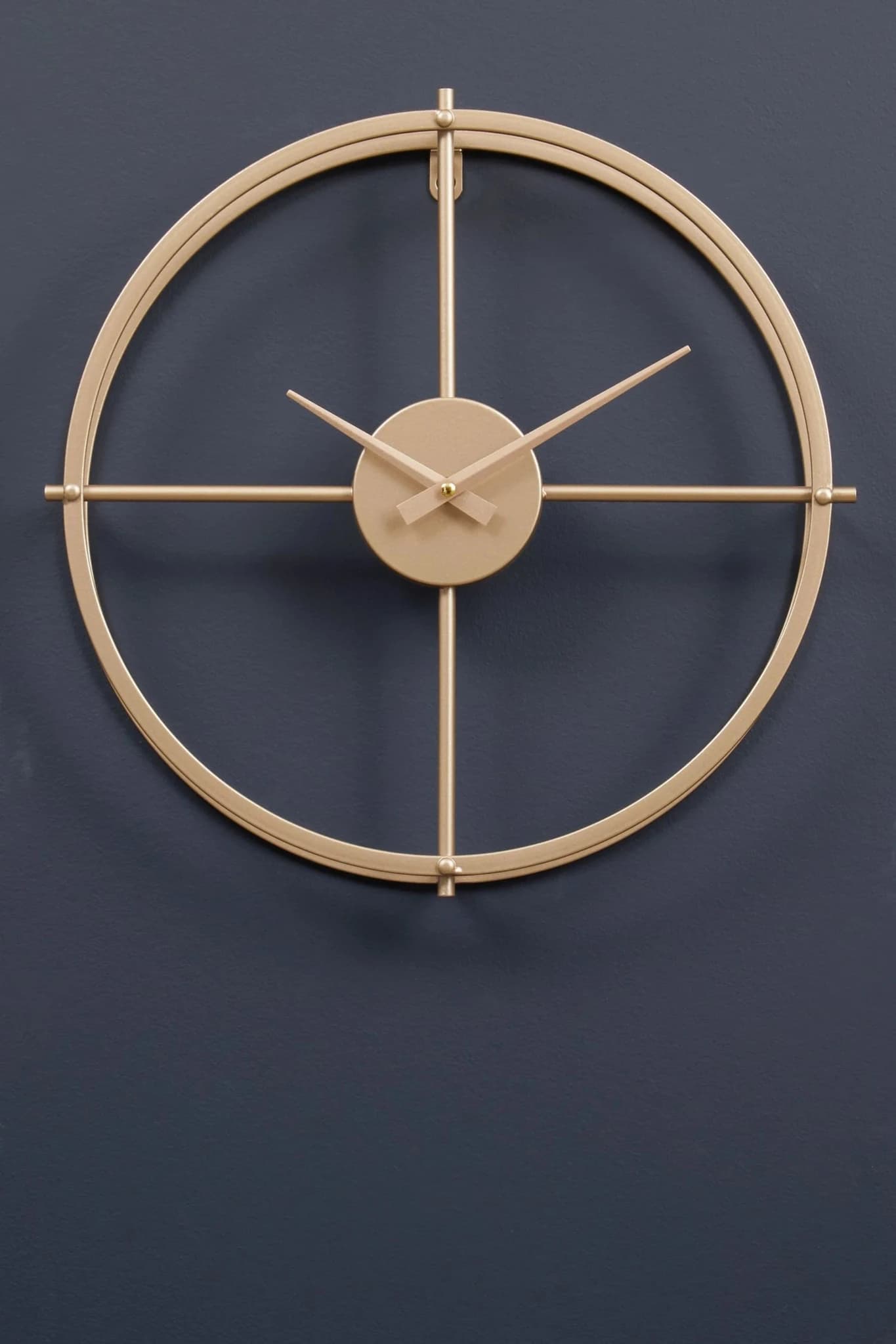 Kent 40cm Dia Small Gold Finish Wall Clock - Decorative, photo 5 of 8