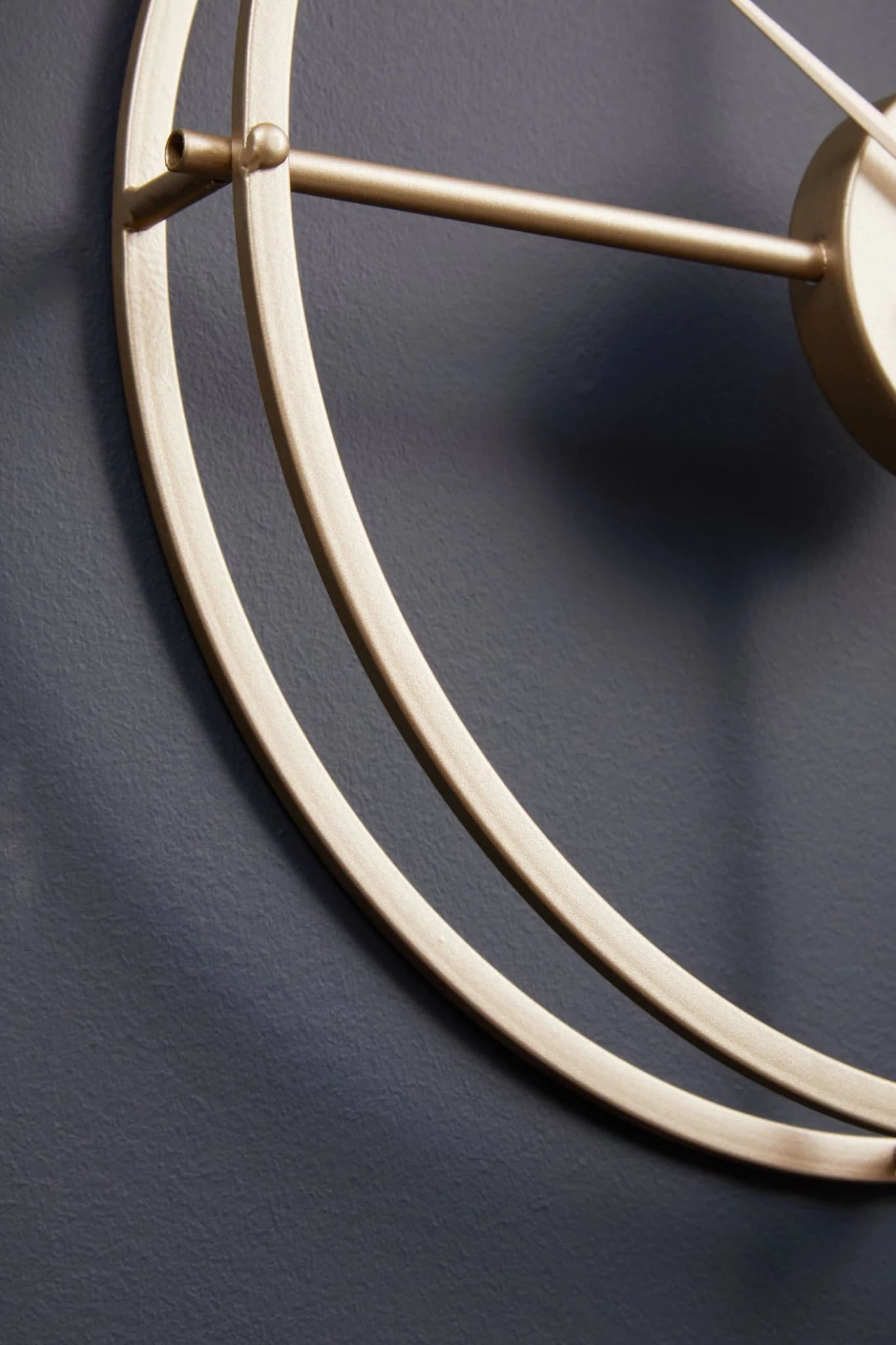 Kent 40cm Dia Small Gold Finish Wall Clock - Decorative, photo 3 of 8