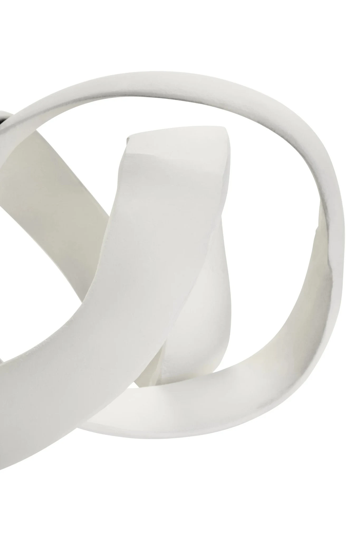 Prato Ivory Finish Knot Sculpture - Decorative, photo 8 of 8