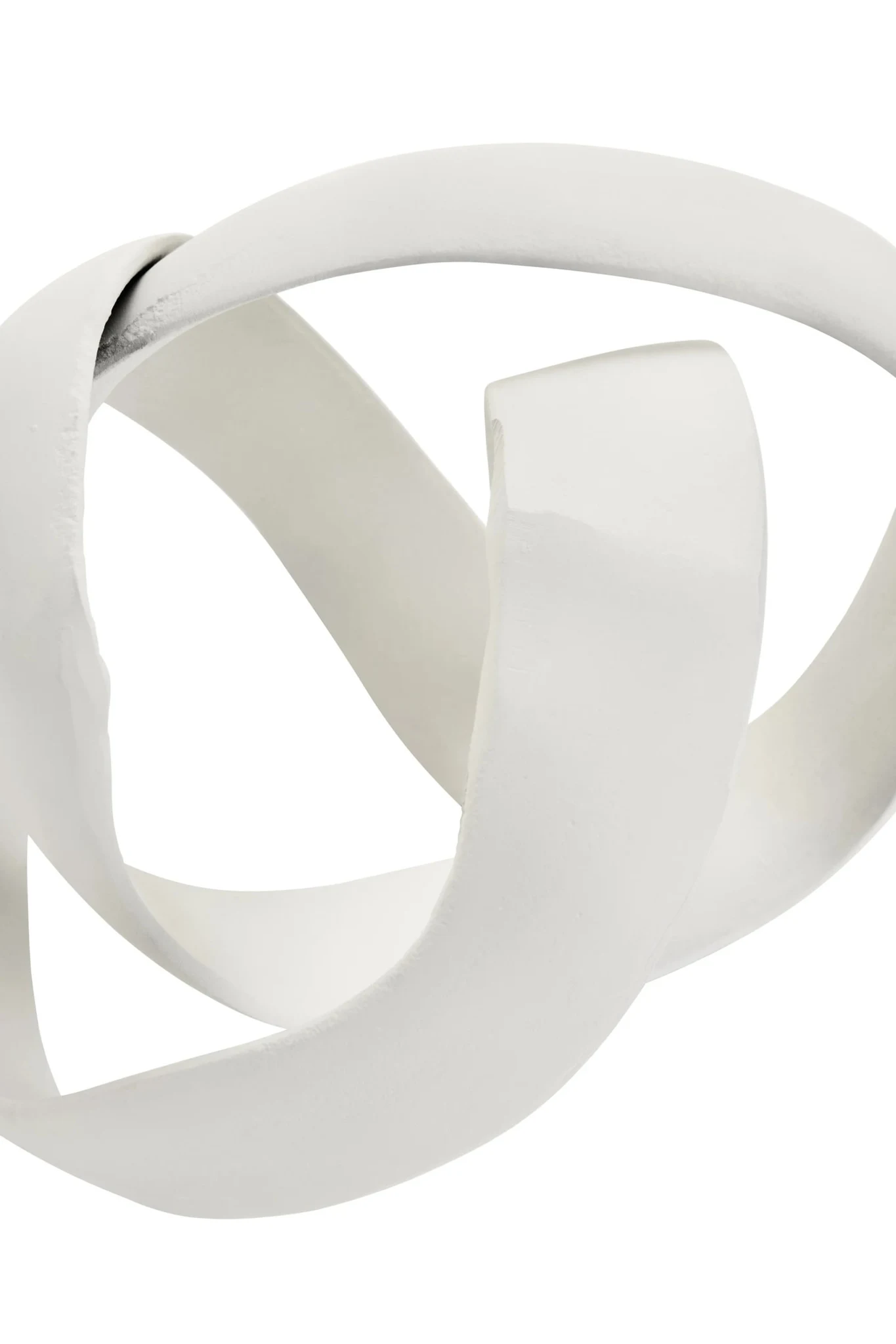 Prato Ivory Finish Knot Sculpture - Decorative, photo 7 of 8