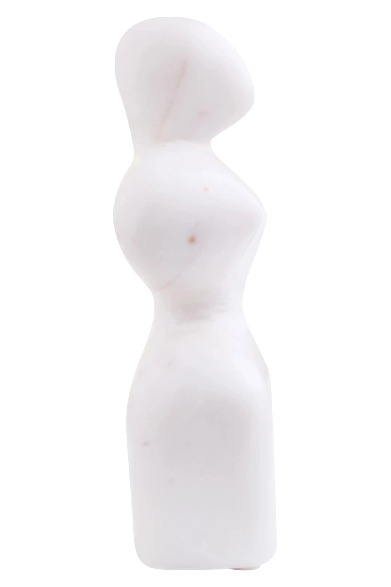 Savio White Marble Abstract Sculpture - Decorative, photo 8 of 8