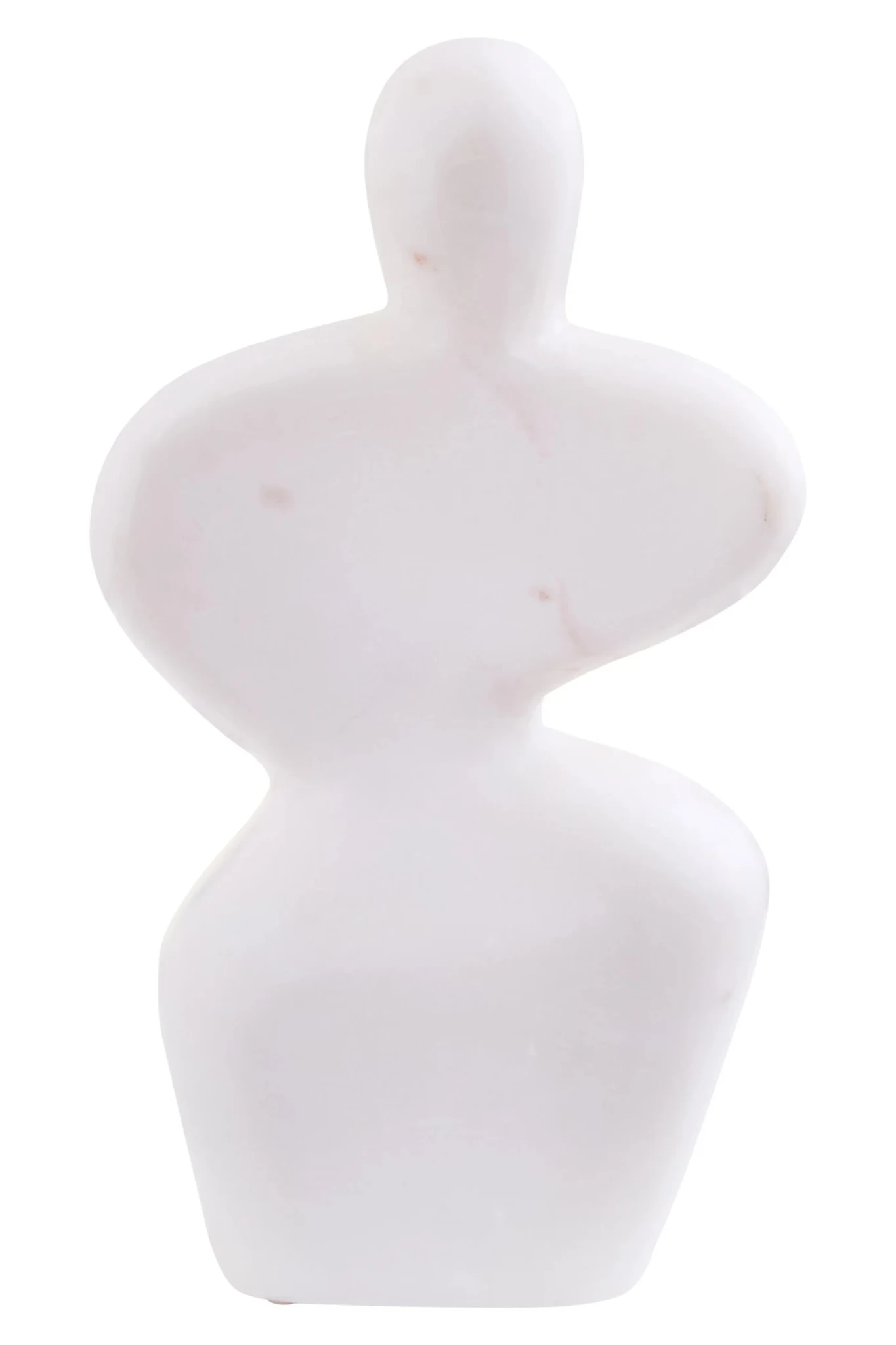 Savio White Marble Abstract Sculpture - Decorative, photo 7 of 8