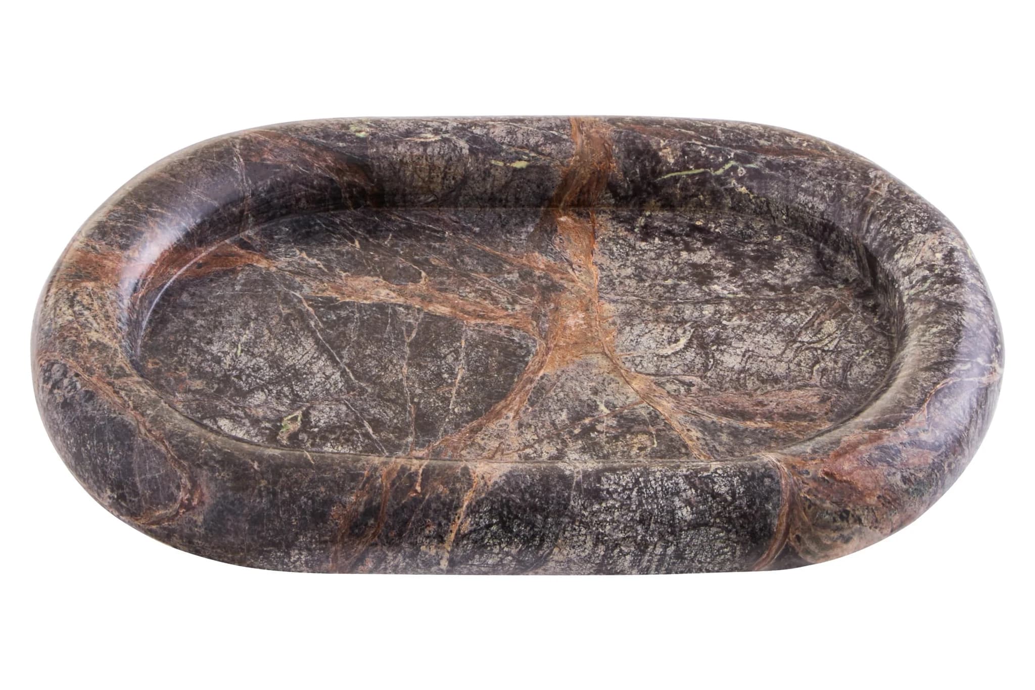 Fazio Forest Green Marble Catchall - Decorative, photo 8 of 8