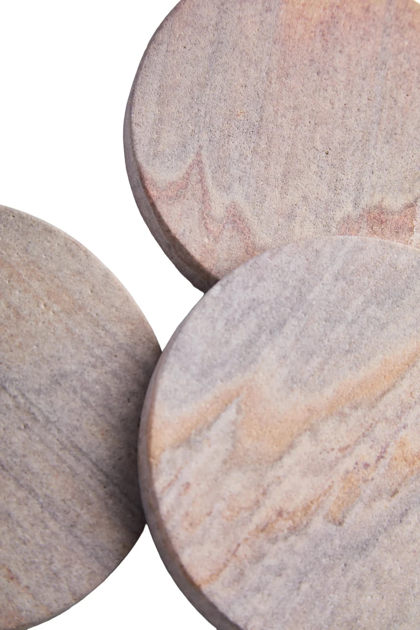 Pietra Rainbow Sandstone Set of 4 Coasters - Decorative, photo 8 of 8