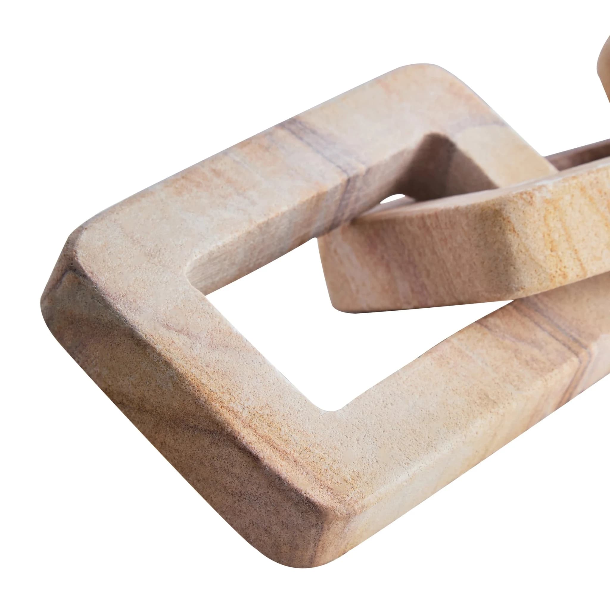 Pietra Rainbow Sandstone Three Link Chain Decor - Decorative, photo 4 of 4
