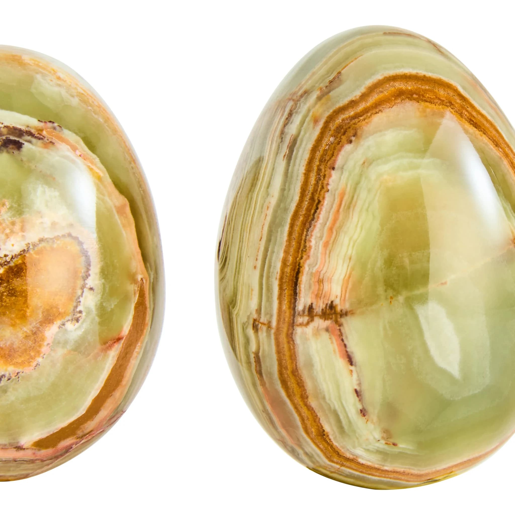 Oleena Onyx Set of 2 Decorative Eggs - Decorative, photo 3 of 5