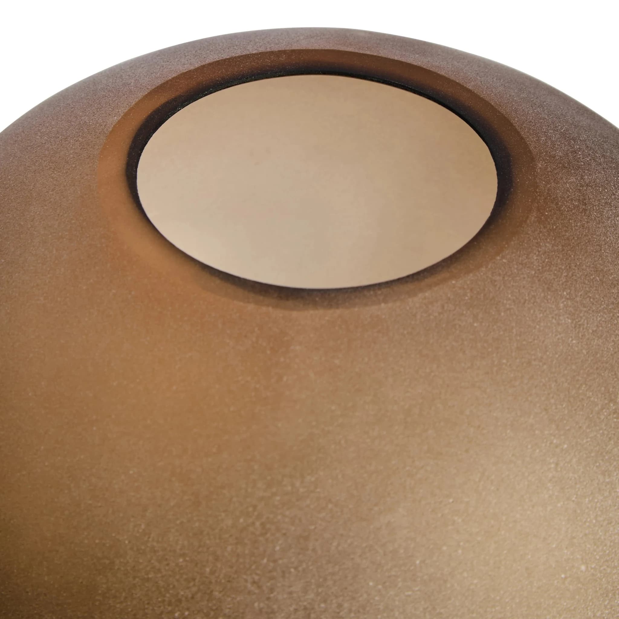 Gabi Brown Opaque Glass Large Vase - Vases, photo 8 of 8