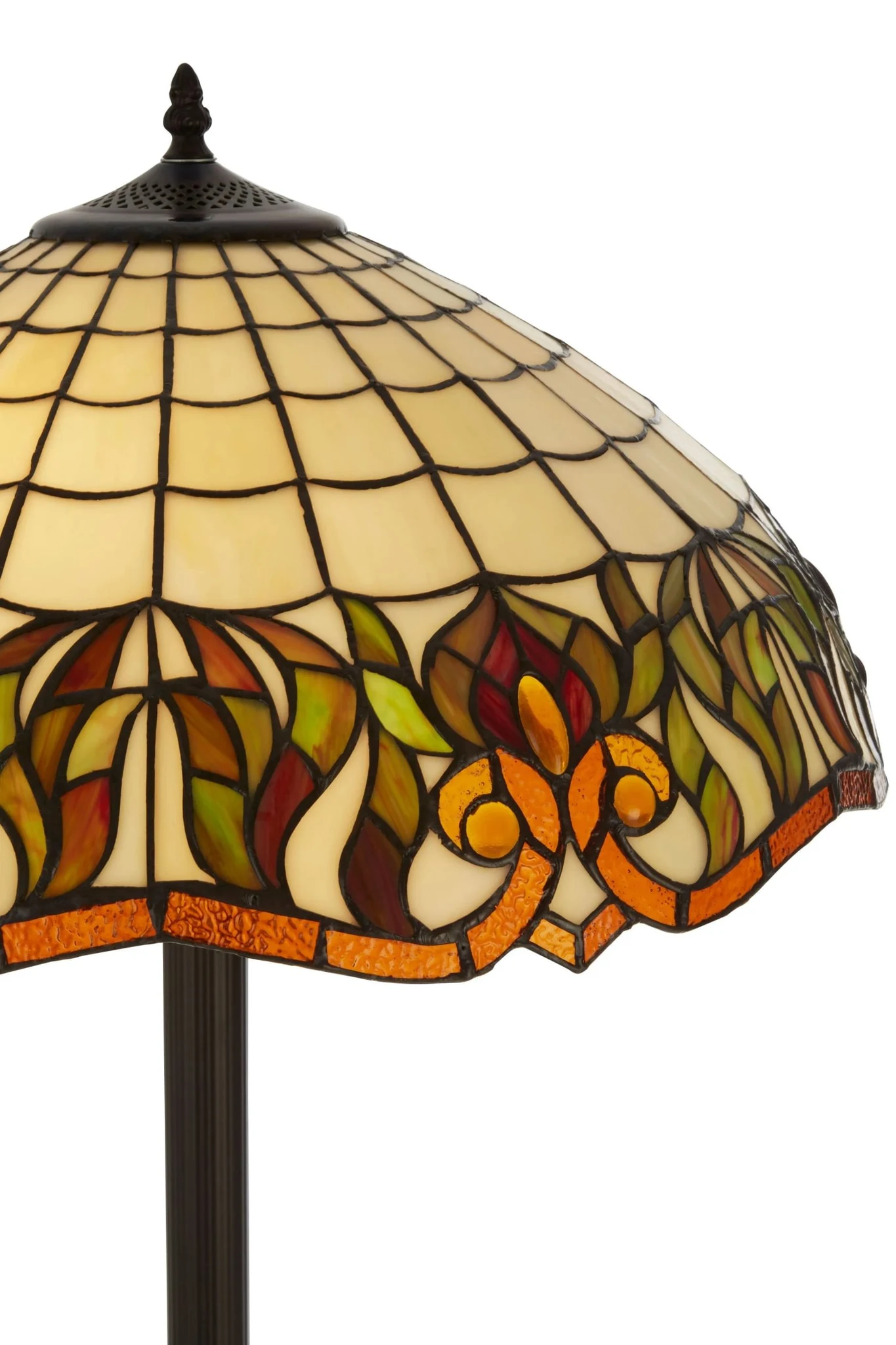 Wisteria Tiffany Umbrella Shade Floor Lamp - Floor lamps, photo 4 of 5