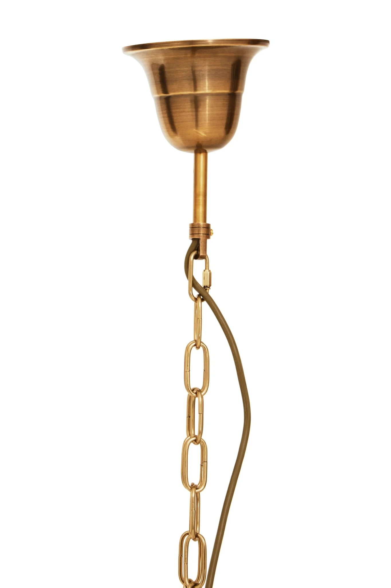 Hampstead Brass Finish 6 Bulb Pendant Light - Pendant lights, photo 5 of 7