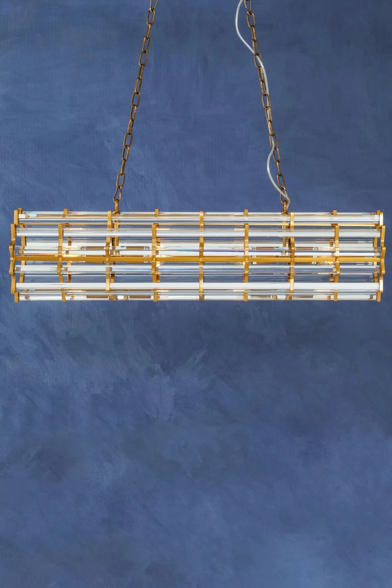 Karli Brass Eight Bulb Pendant Light - Pendant lights, photo 3 of 8