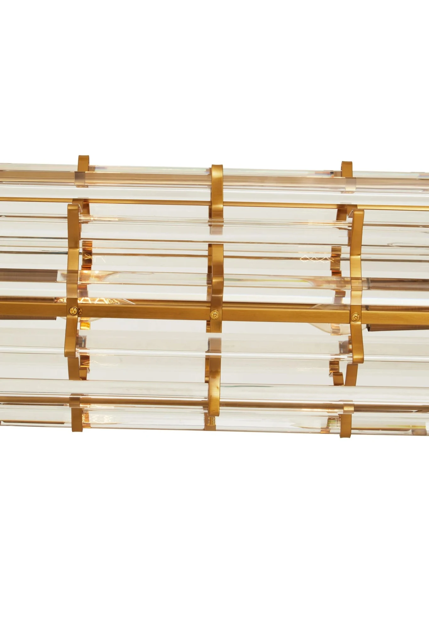 Karli Brass Eight Bulb Pendant Light - Pendant lights, photo 7 of 8