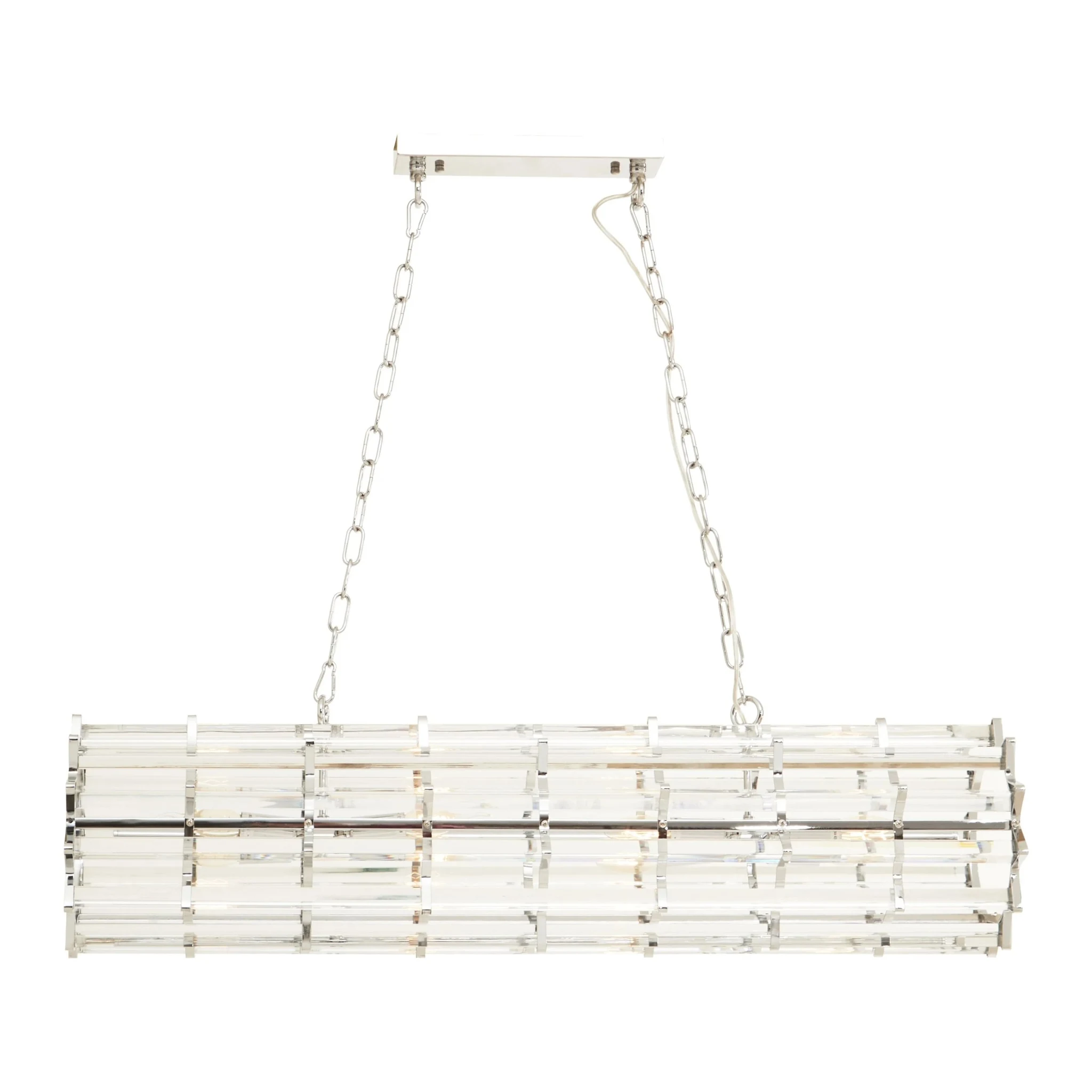 Karli Chrome Eight Bulb Pendant Light - Pendant lights, photo 5 of 8