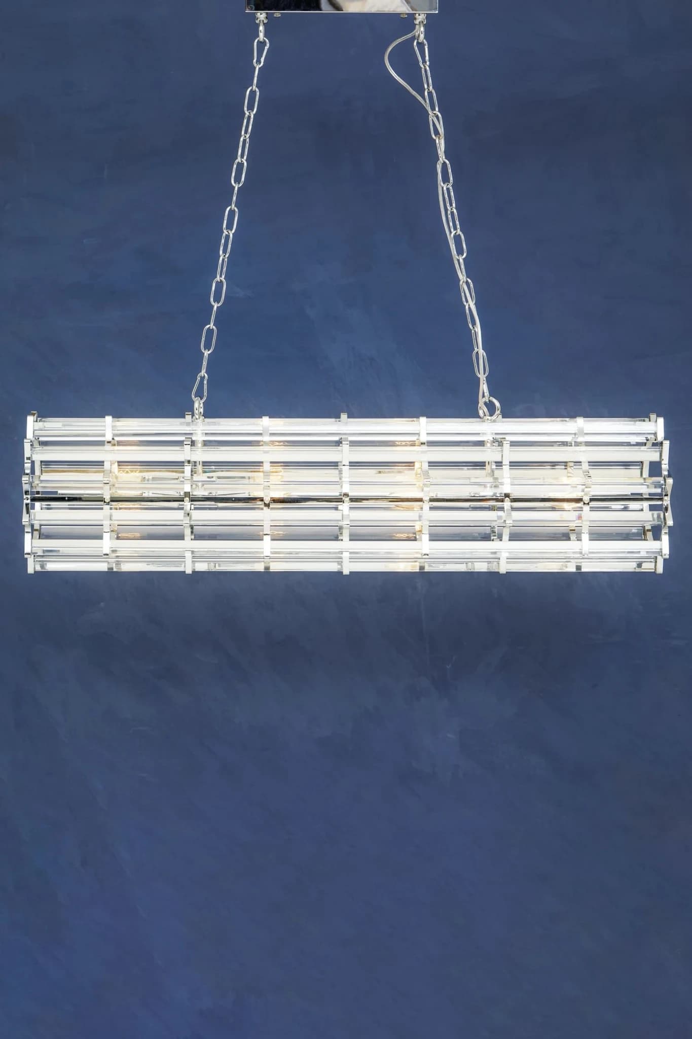 Karli Chrome Eight Bulb Pendant Light - Pendant lights, photo 2 of 8