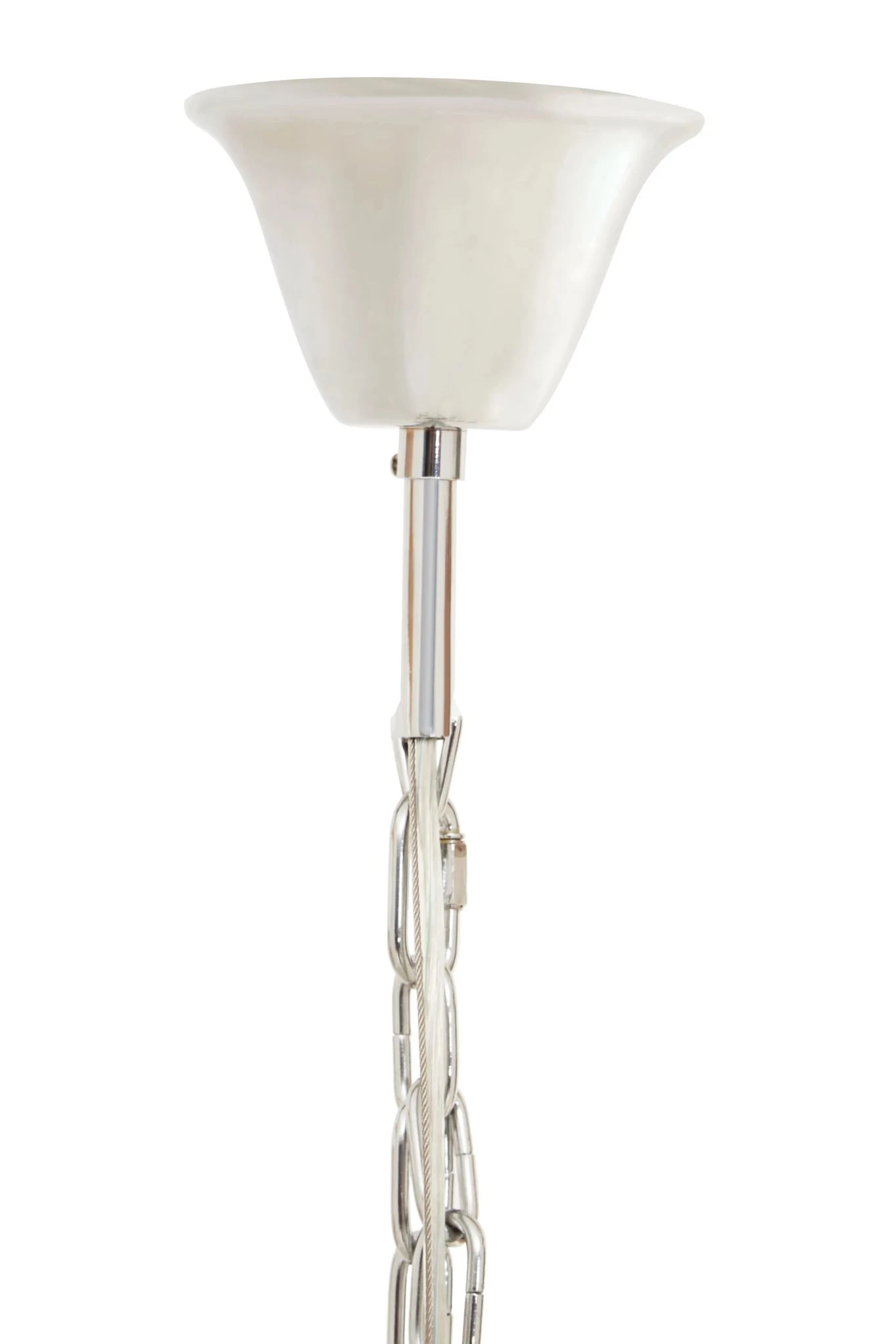 Karli Glass And Chrome Finish Prism Light With Fifteen Bulbs - Pendant lights, photo 6 of 8
