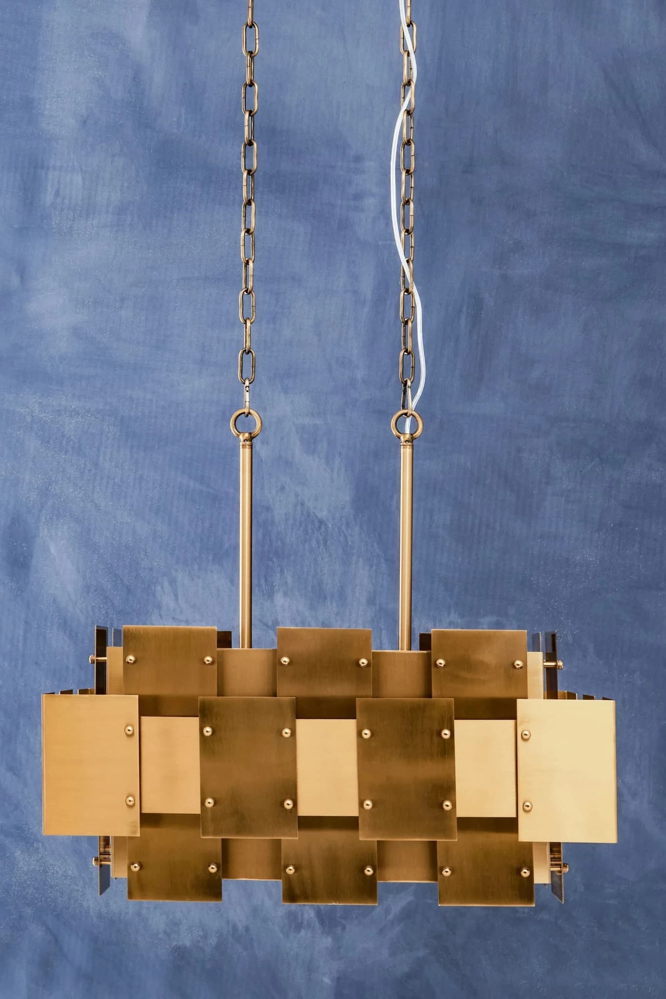 Karlo Metal Brass Finish Pendant Light With Eight Bulbs - Pendant lights, photo 3 of 8