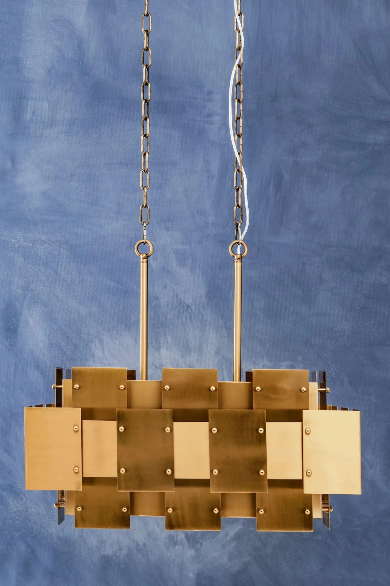 Karlo Metal Brass Finish Pendant Light With Eight Bulbs - Pendant lights, photo 2 of 8