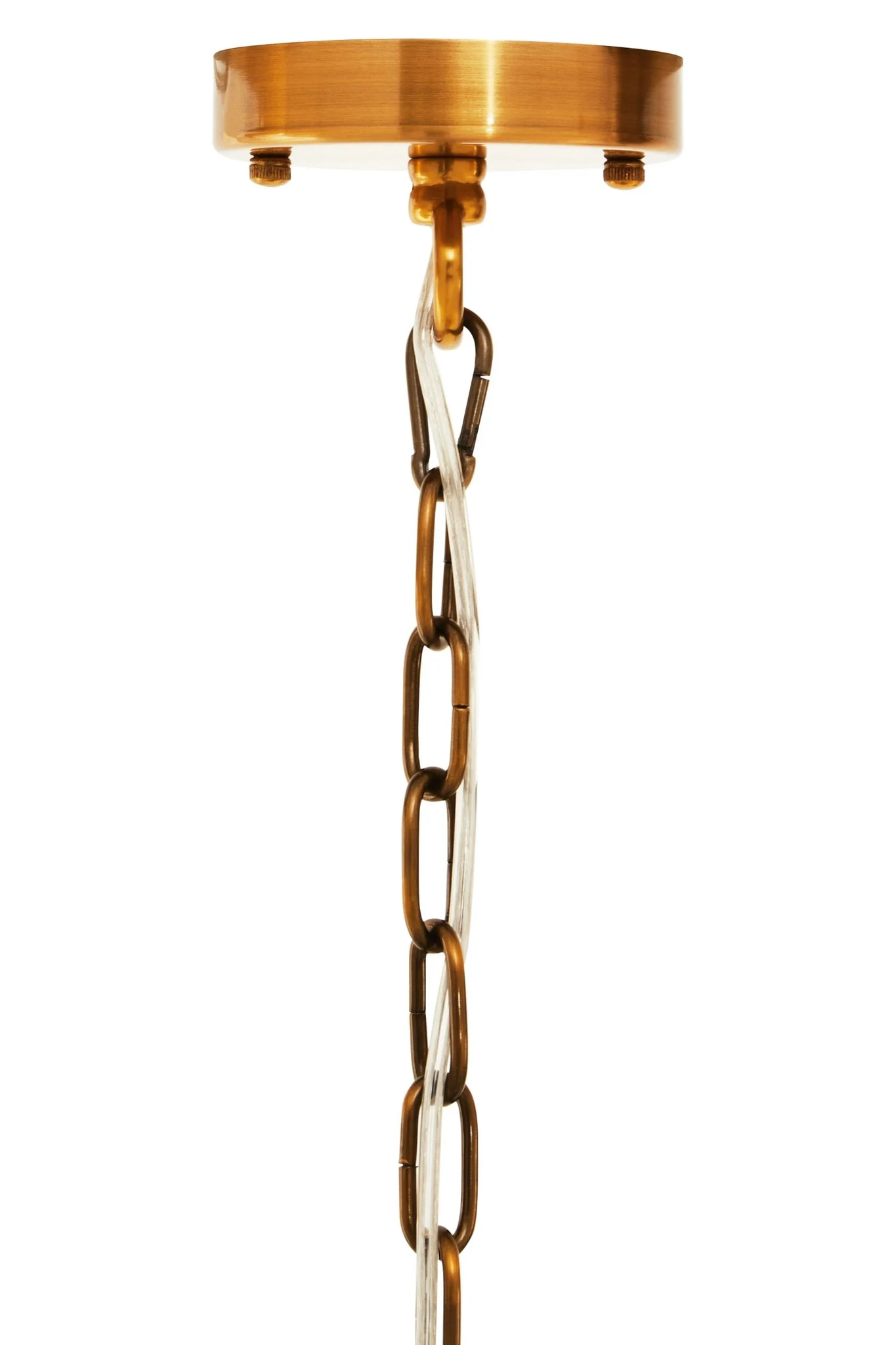Karlo Metal Brass Finish Pendant Light With Four Bulbs - Pendant lights, photo 5 of 7