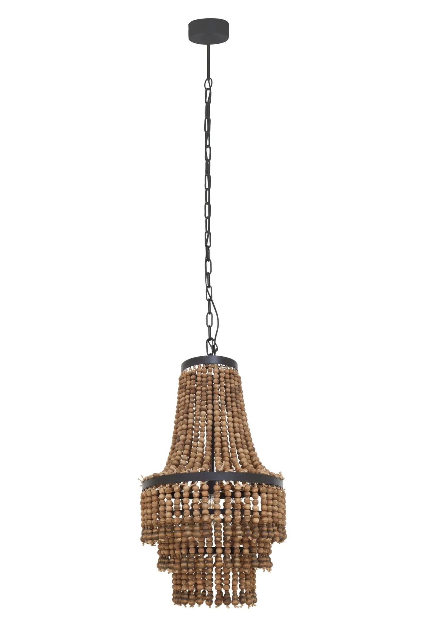 Lapiz Wooden Beads Large Chandelier - Pendant lights, photo 8 of 8