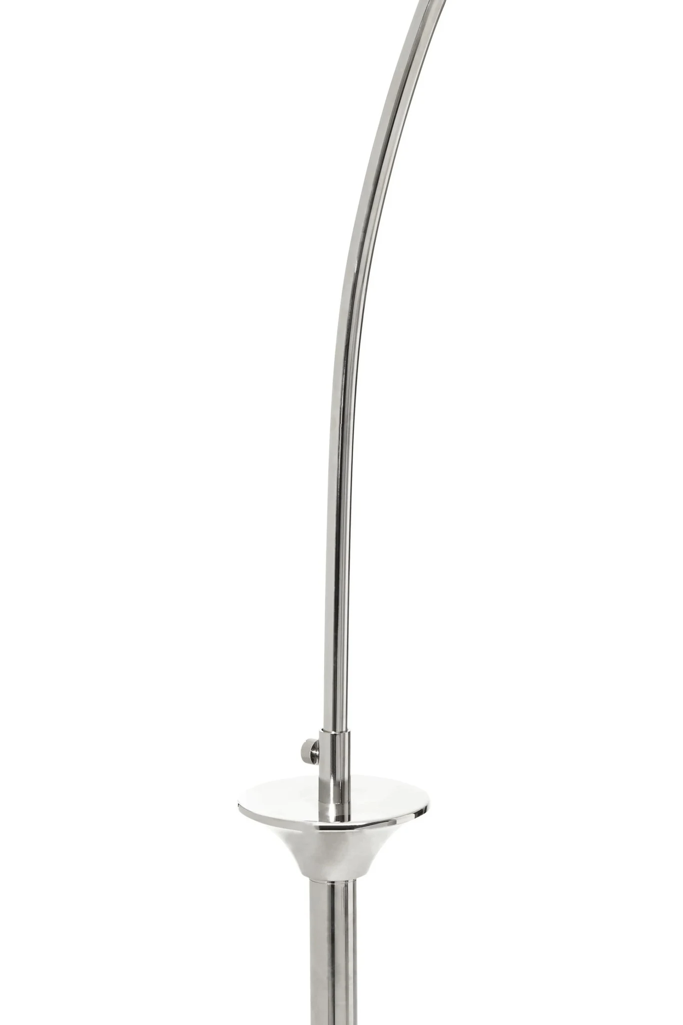 Hubert Satin Nickel Finish Metal Floor Lamp - Floor lamps, photo 6 of 7